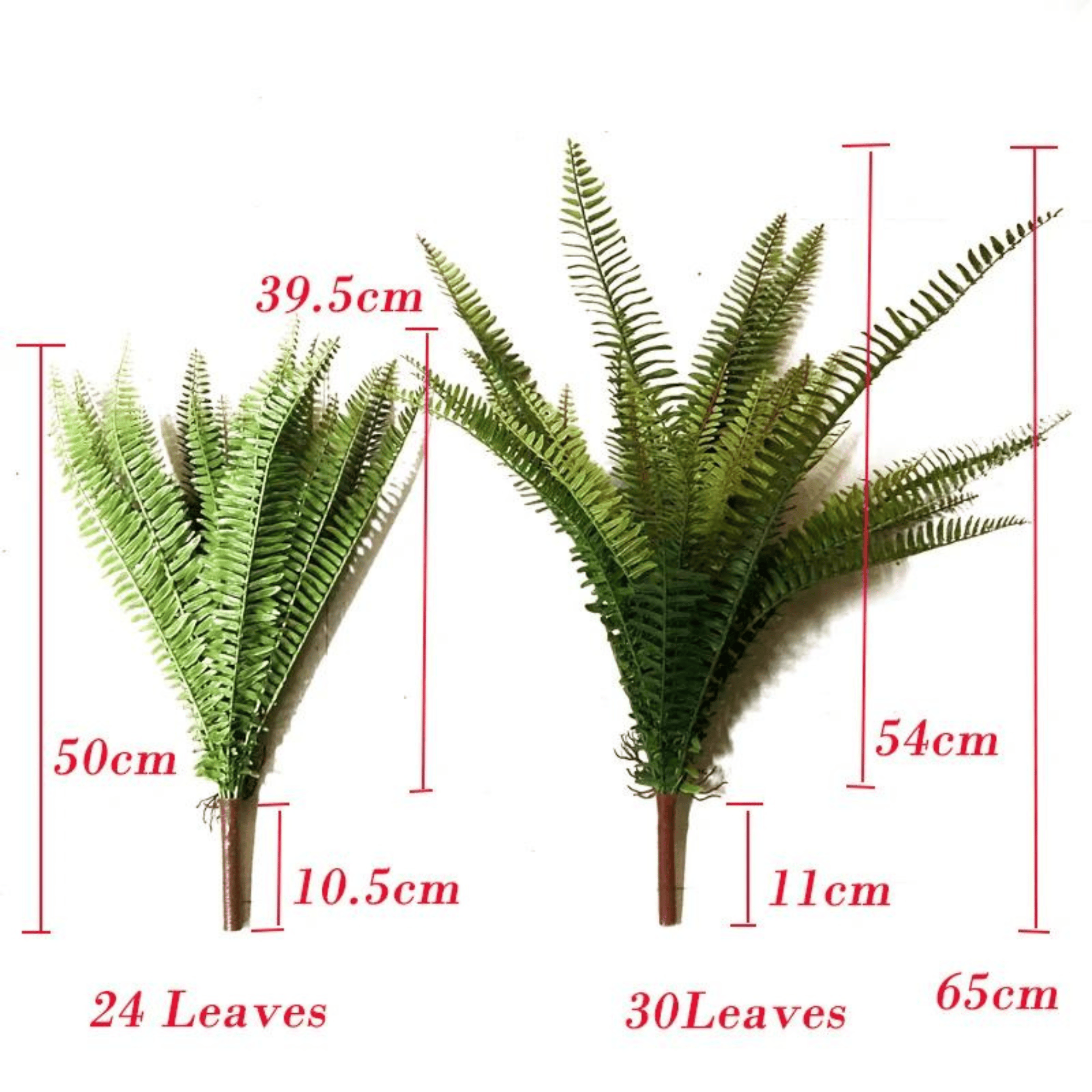 Artifical Lush Tropical Boston Fern- Large, Artificial Plants