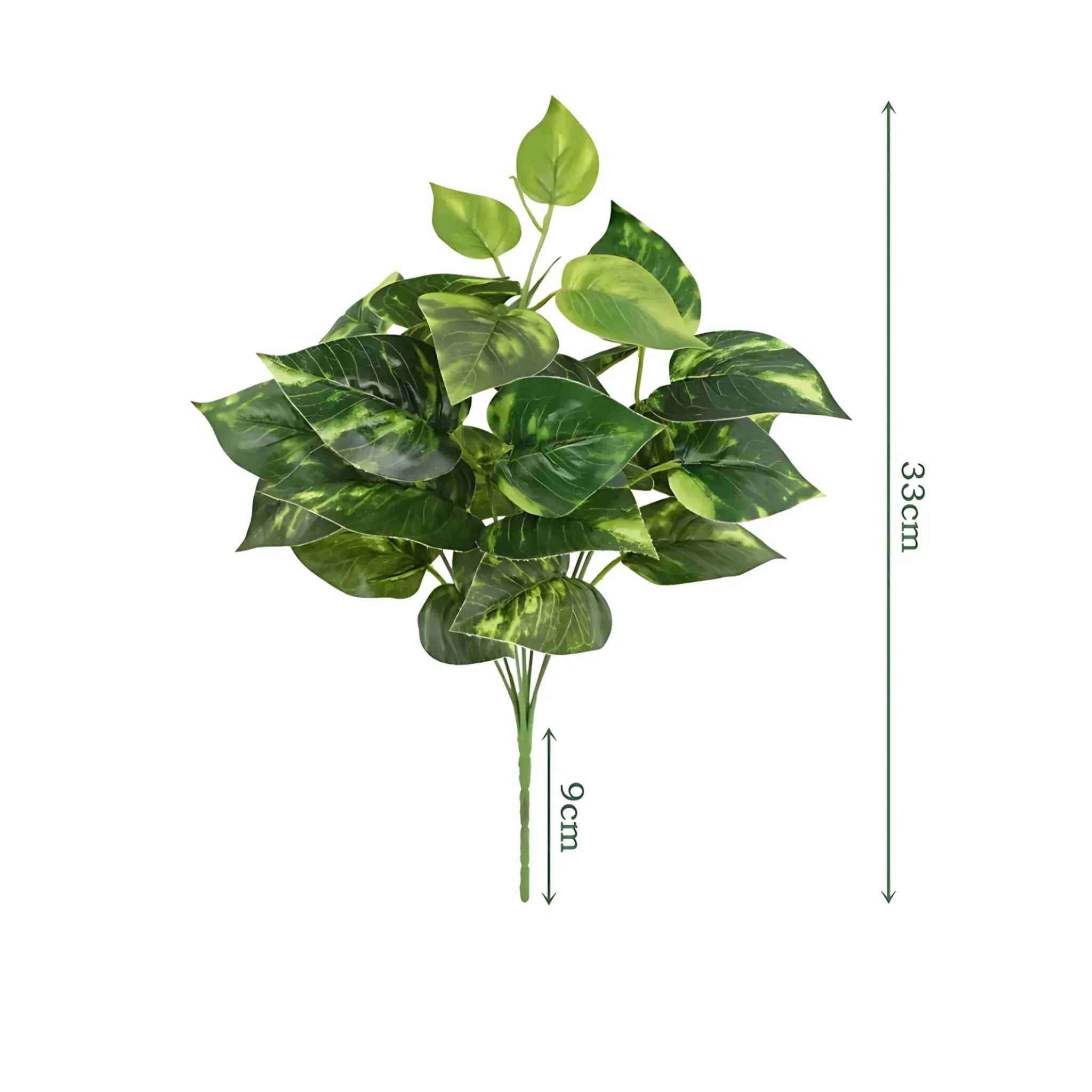 Artificial Dieffenbachia Plant - Lush Greenery for Home Decor Pig heart leaf Artificial Plants