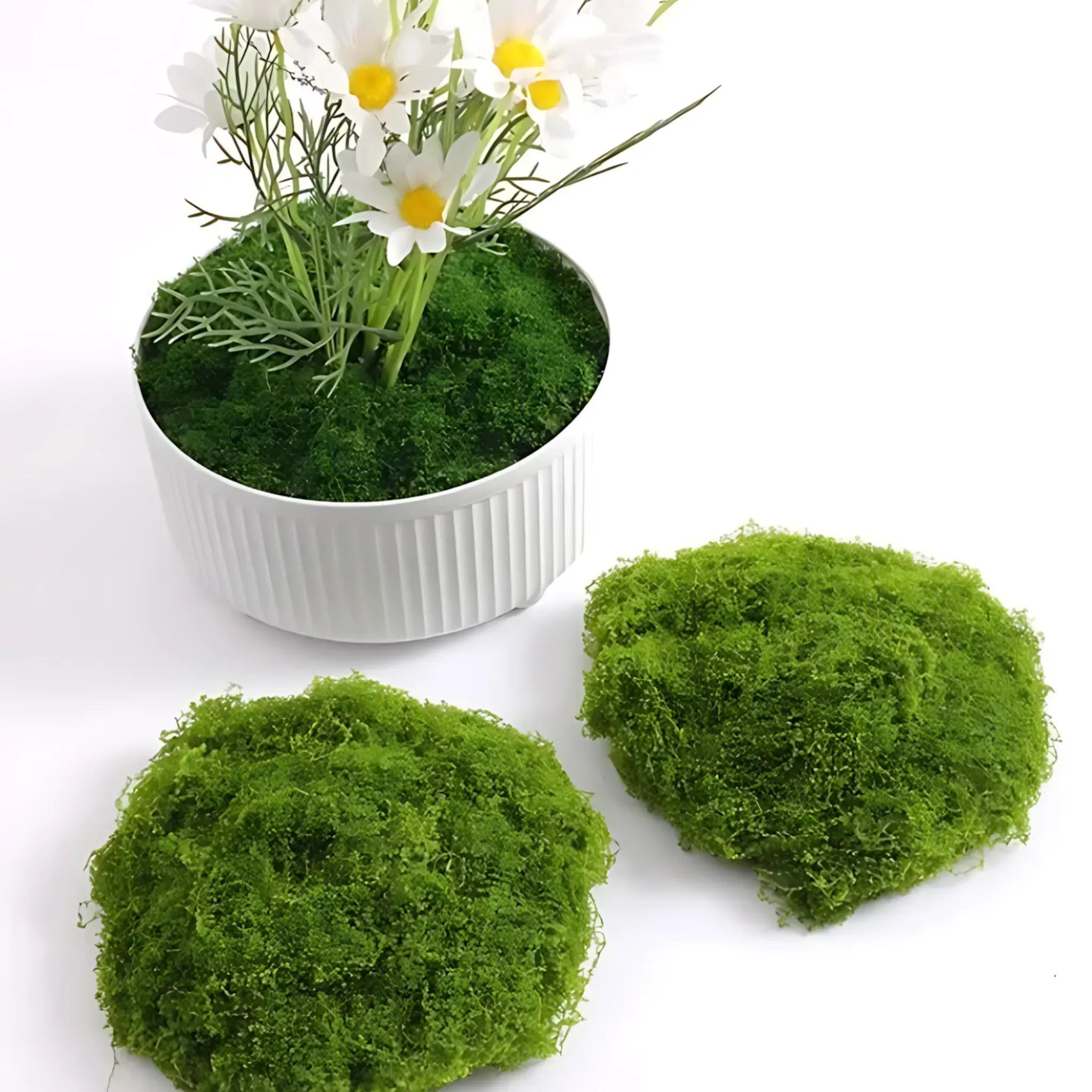 Artificial Moss Decor - Lush Green Lawn for DIY & Landscaping Artificial Moss