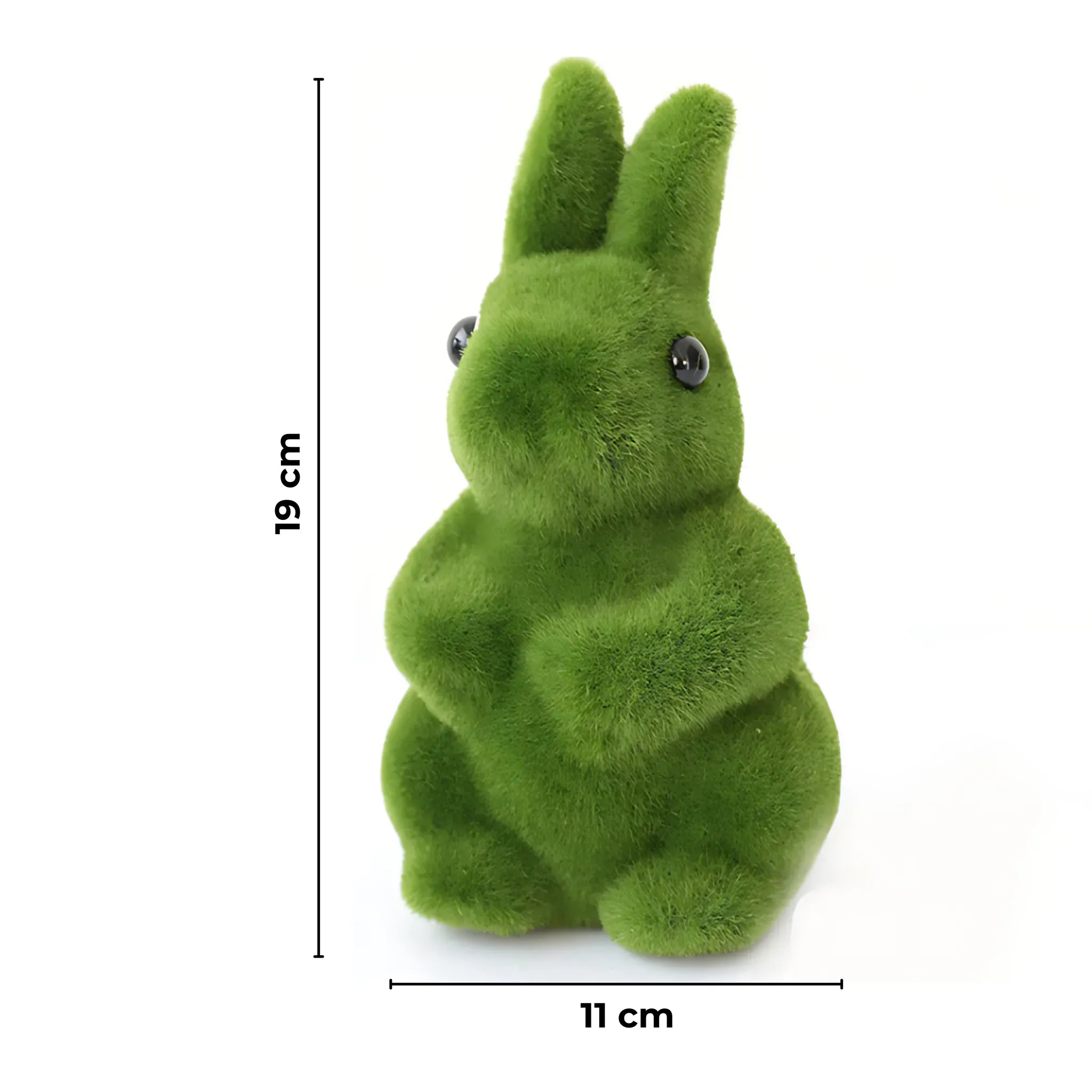 Artificial Moss Rabbit - Forest Animal Decor for Display & Events Artificial Moss