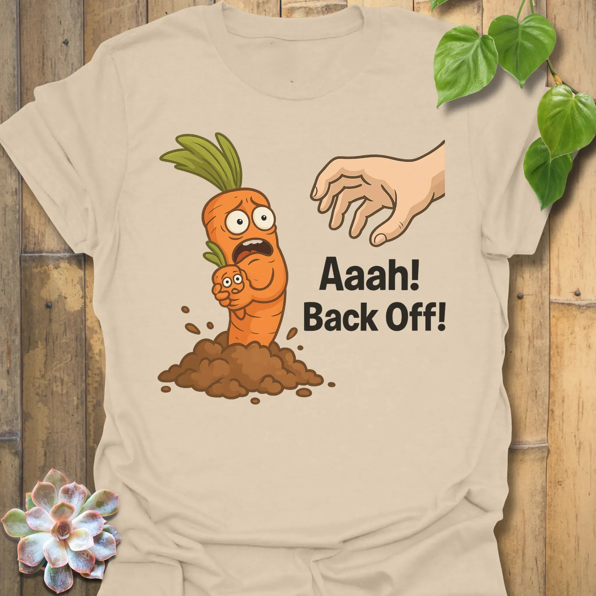 Back Off! T-Shirt Sand / S T-Shirt