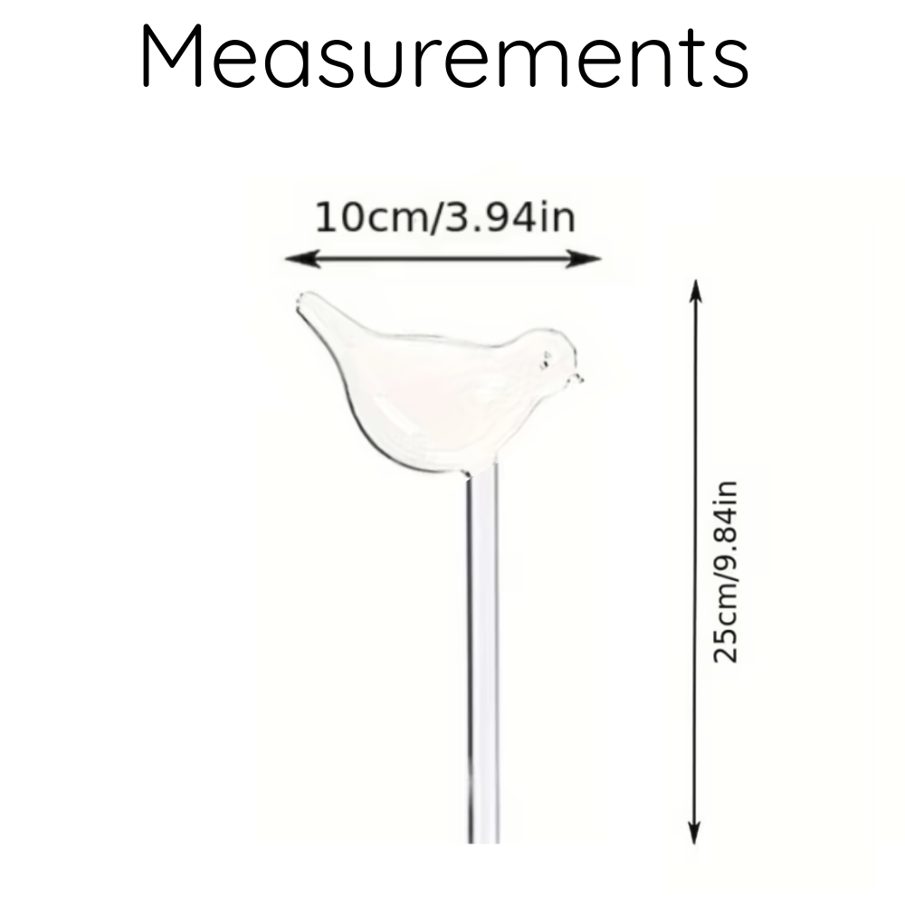 Bird Self-Watering Plant Stakes (Set of 6) – Clearance