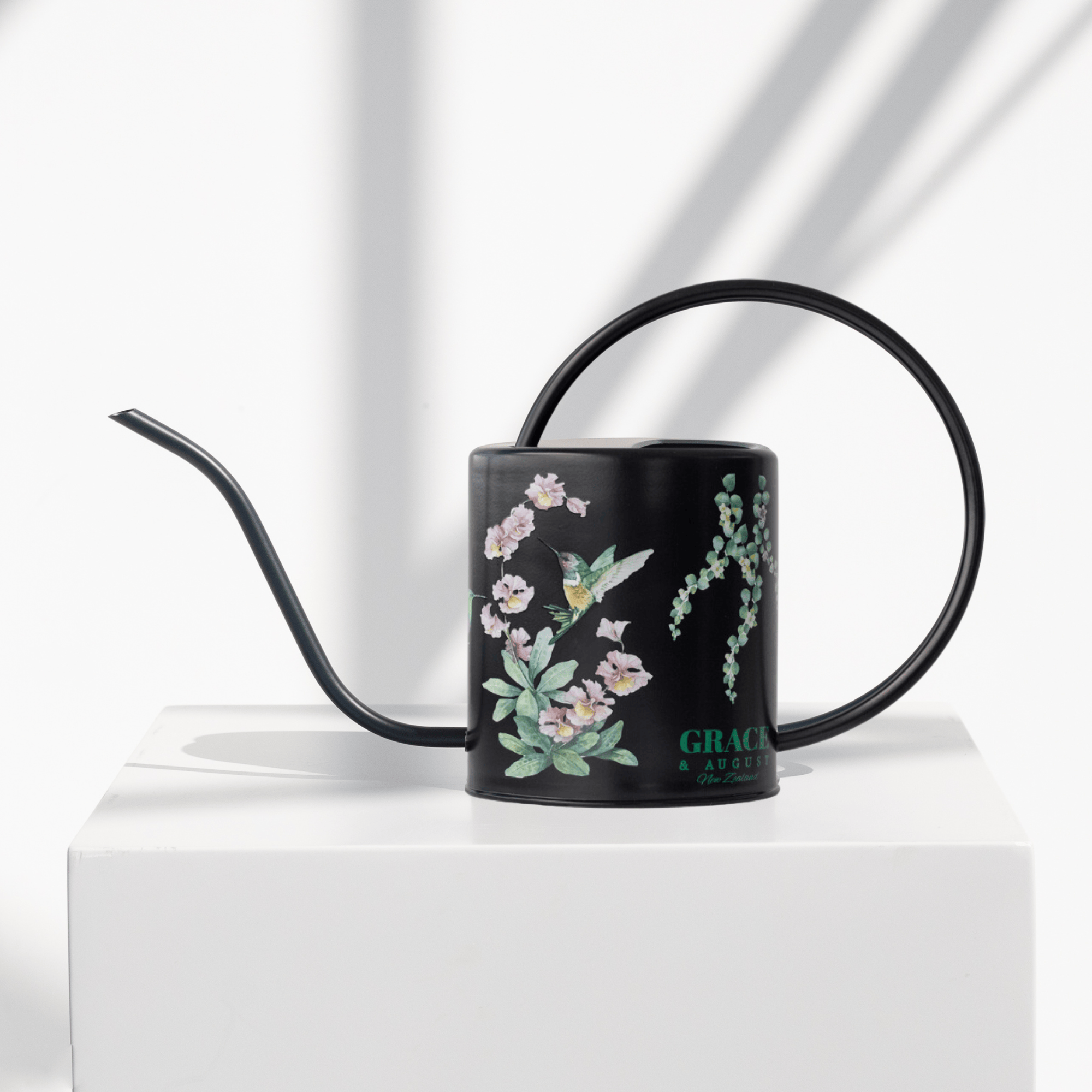 Black Hummingbird Watering Can – 1.5L Stainless Steel Indoor Plant Watering Can - Clearance Item Watering Can