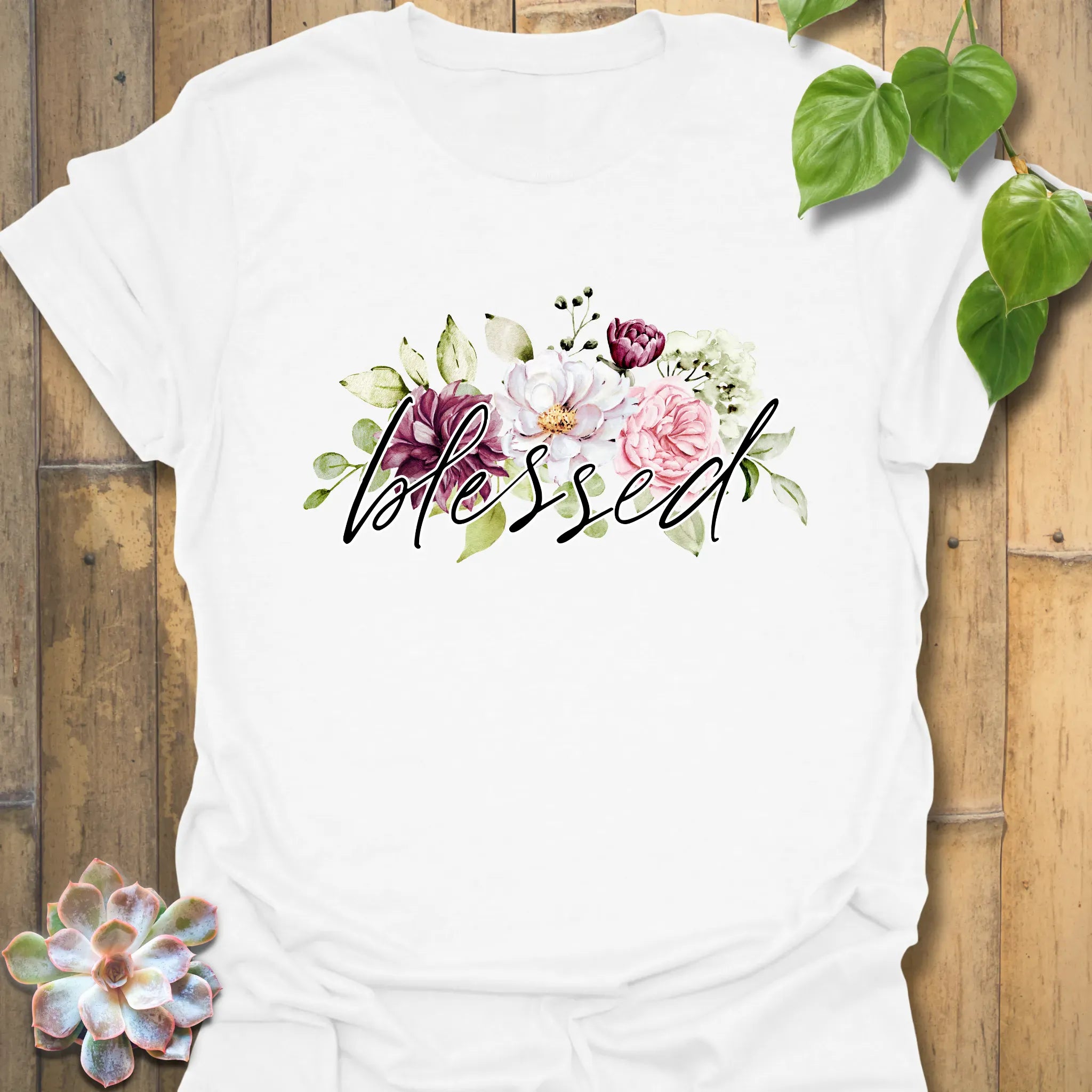 Blessed T-shirt White / S T-Shirt