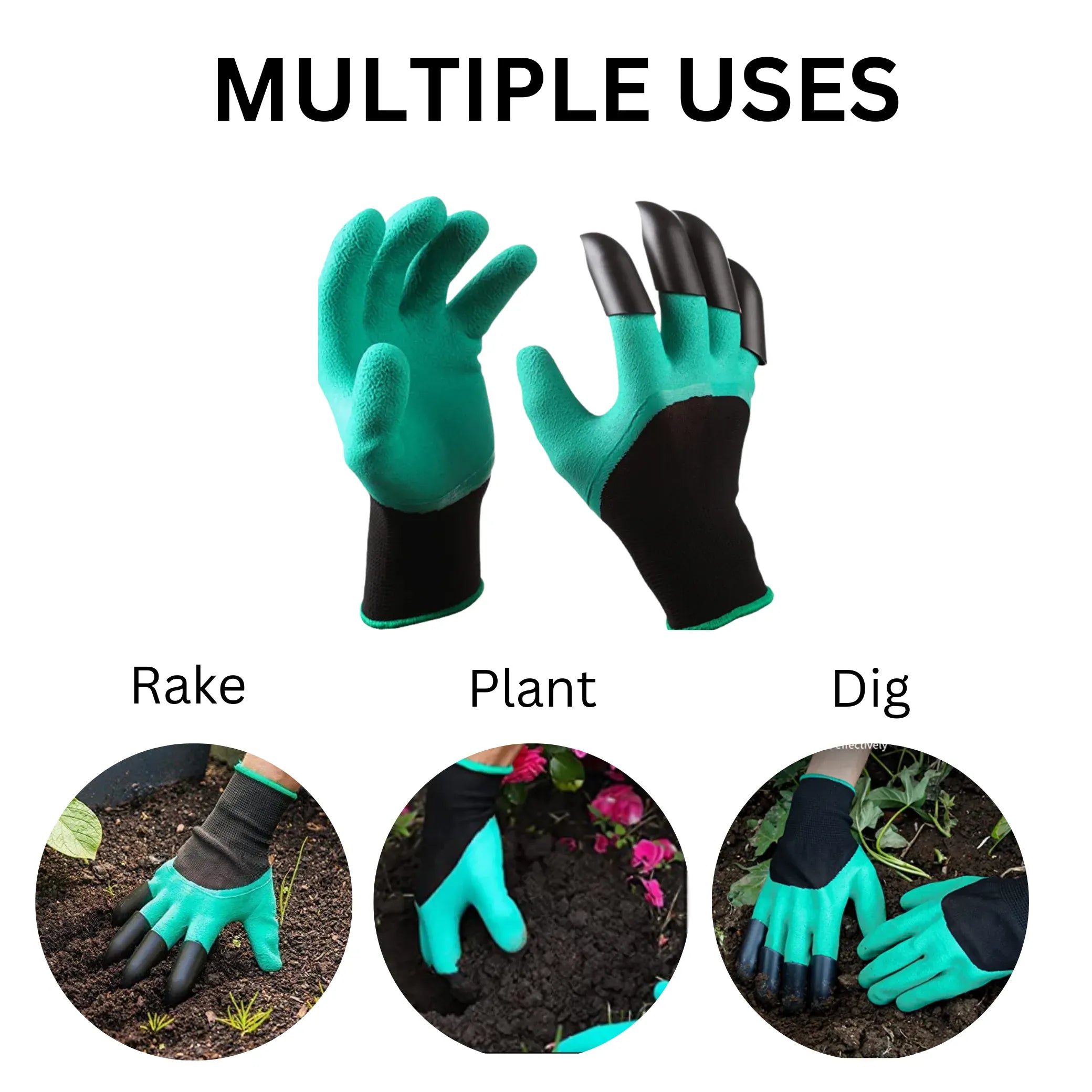 Claw Gardening Gloves - Puncture-Resistant with ABS Claws gloves