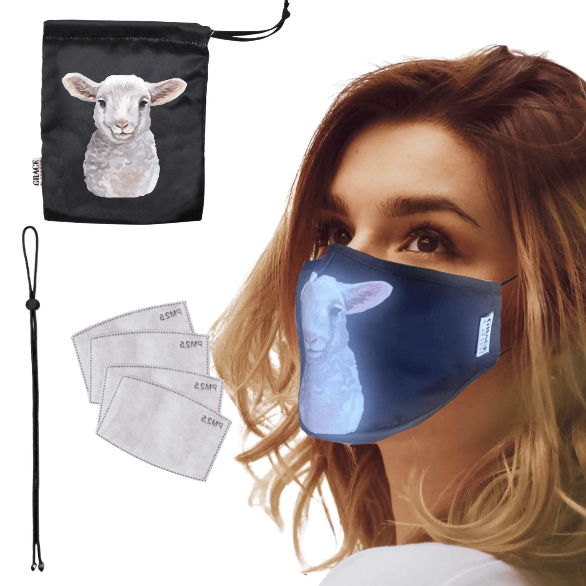 Fabric Face Masks | Cloth Face Masks NZ Edition | Original Pattern | Premium Face Mask Set - 3 Layer Reusable Face Mask - Birds Of Paradise Face masks