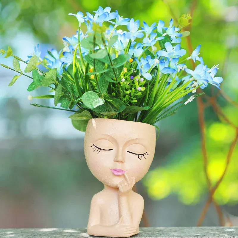 Face Planter Pot Pot Plant Holder