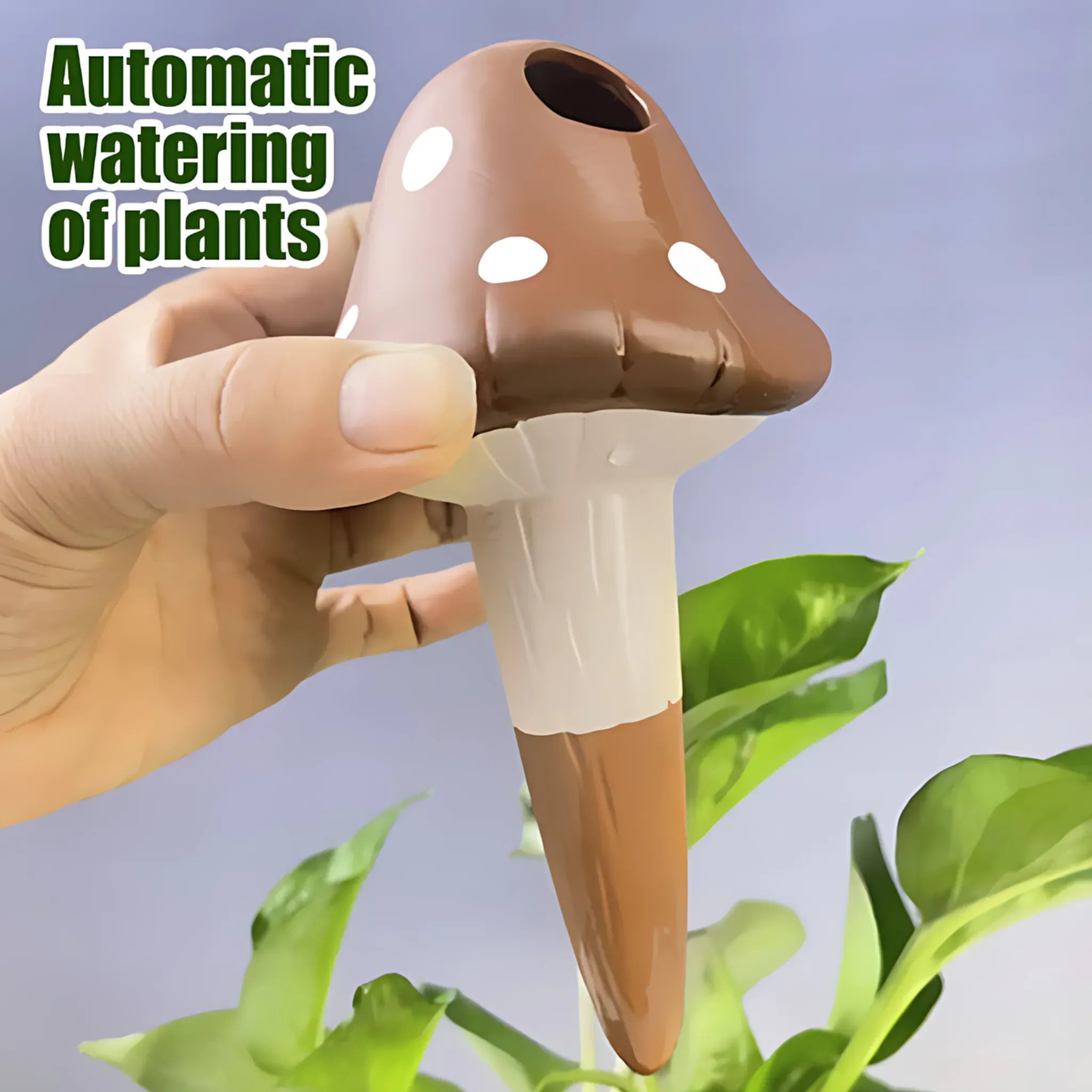 Frog-Shaped Plant Watering Spikes - Automatic Ceramic Irrigation Self Watering Globes