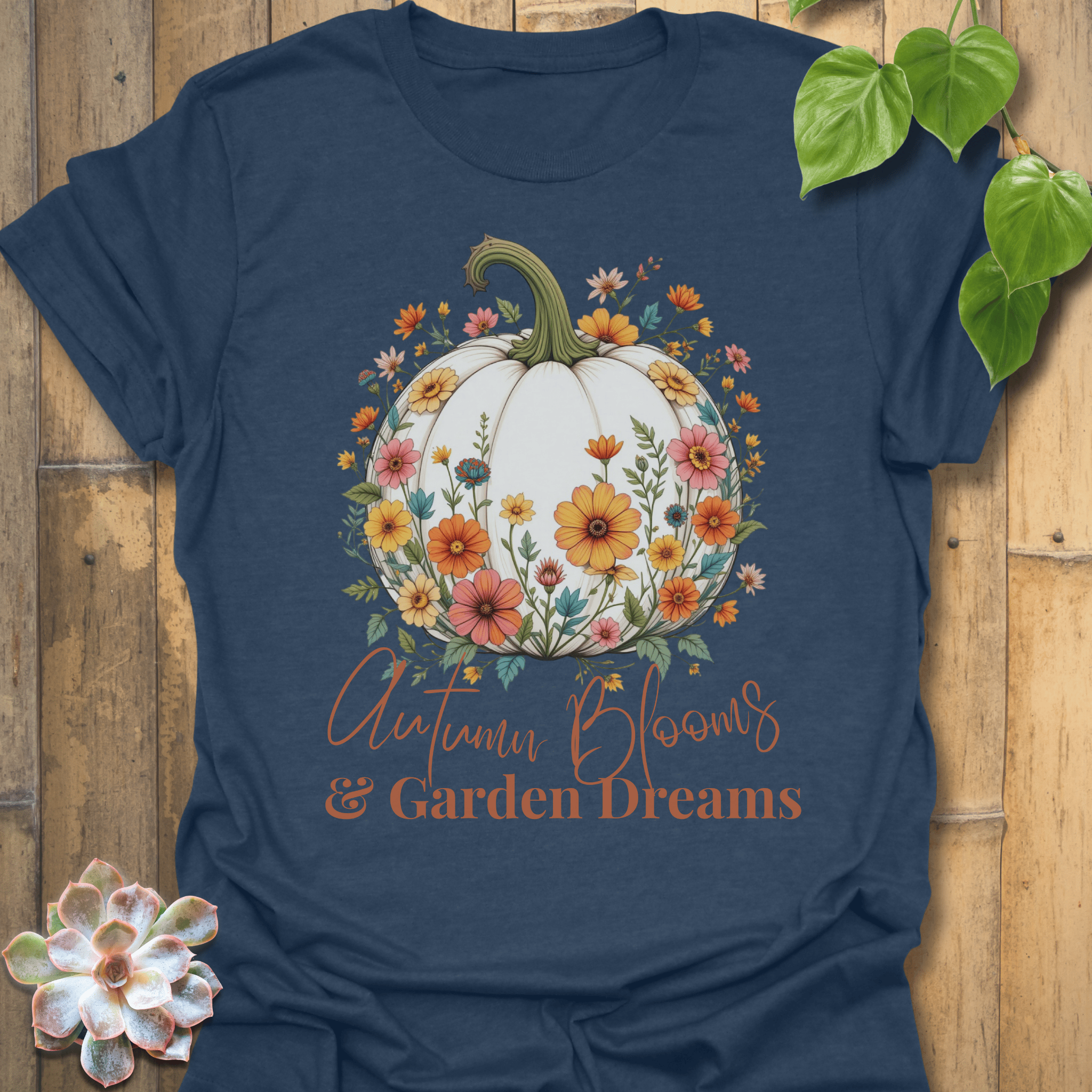 Garden Dreams T-shirt Heather Navy / S T-Shirt