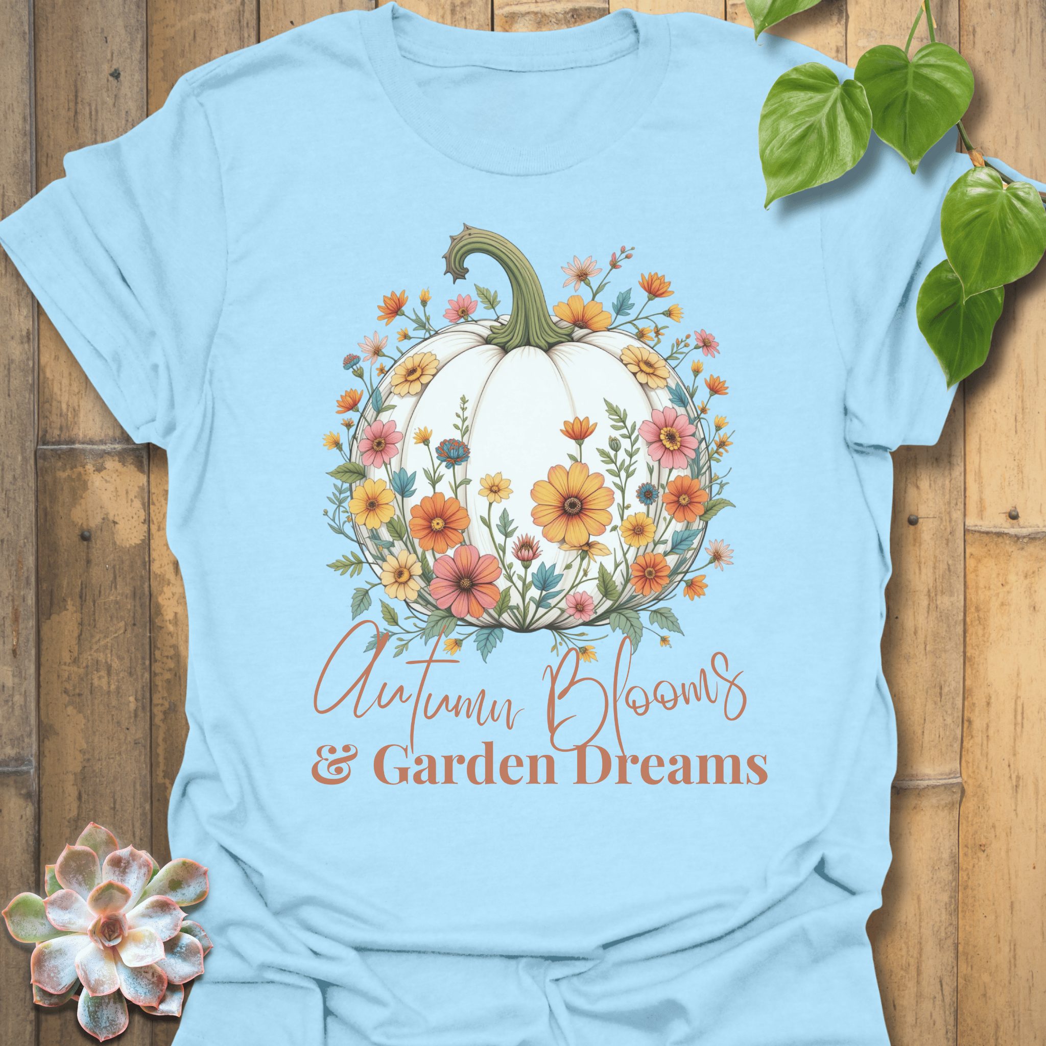 Garden Dreams T-shirt Light Blue / S T-Shirt