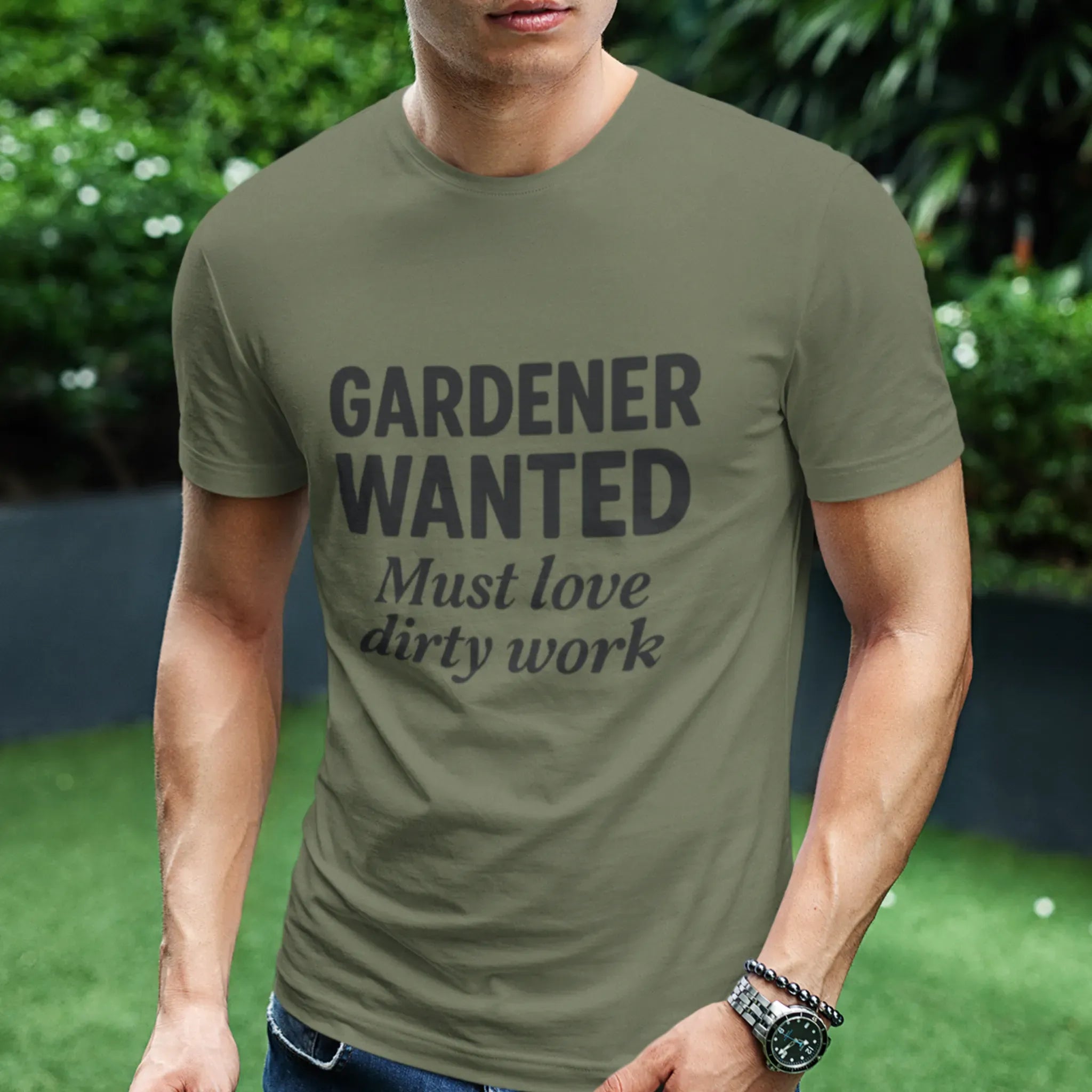 Gardener Wanted T-shirt Military Green / S T-Shirt