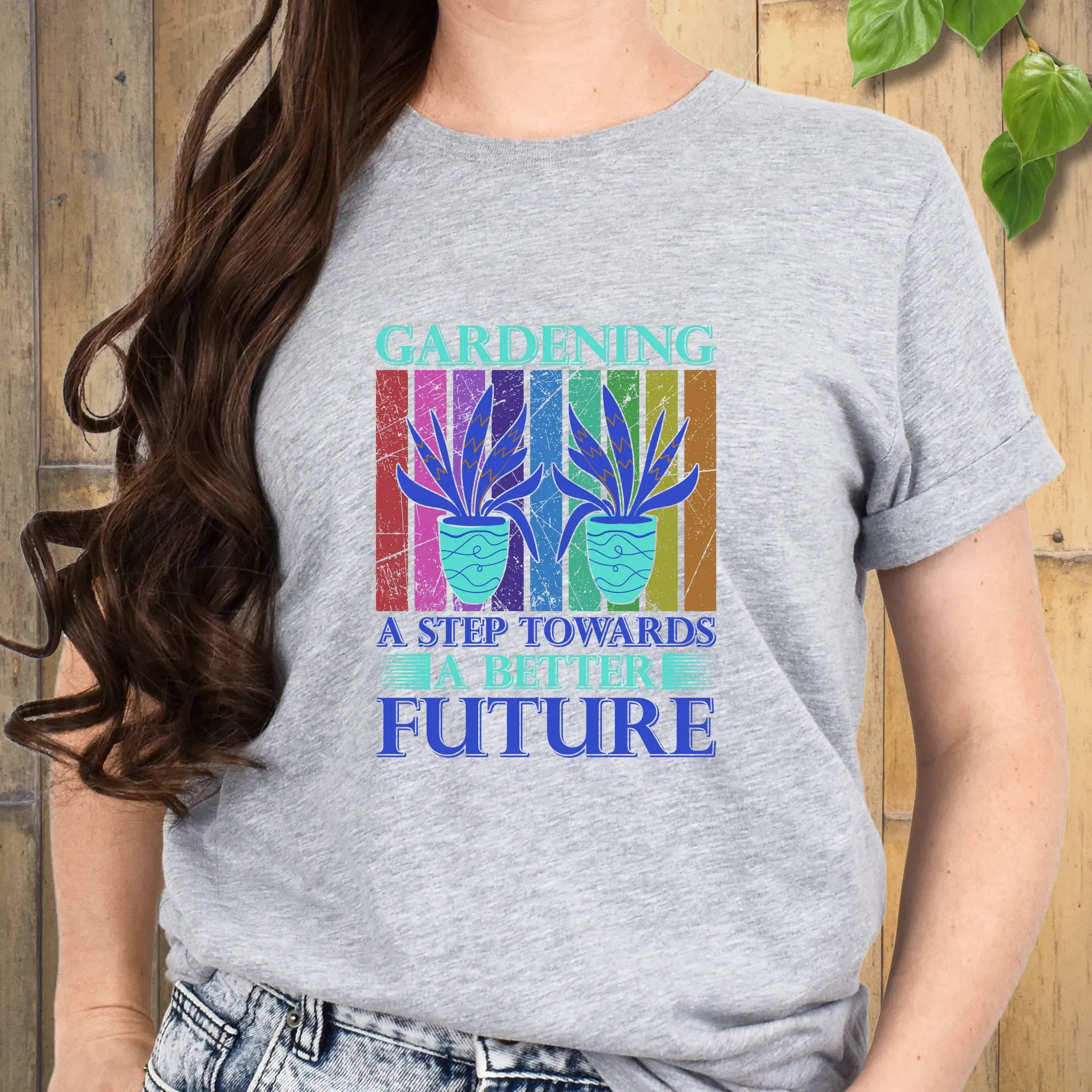 Gardening A Step Towards A Better Future T-shirt Sport Grey / S T-Shirt