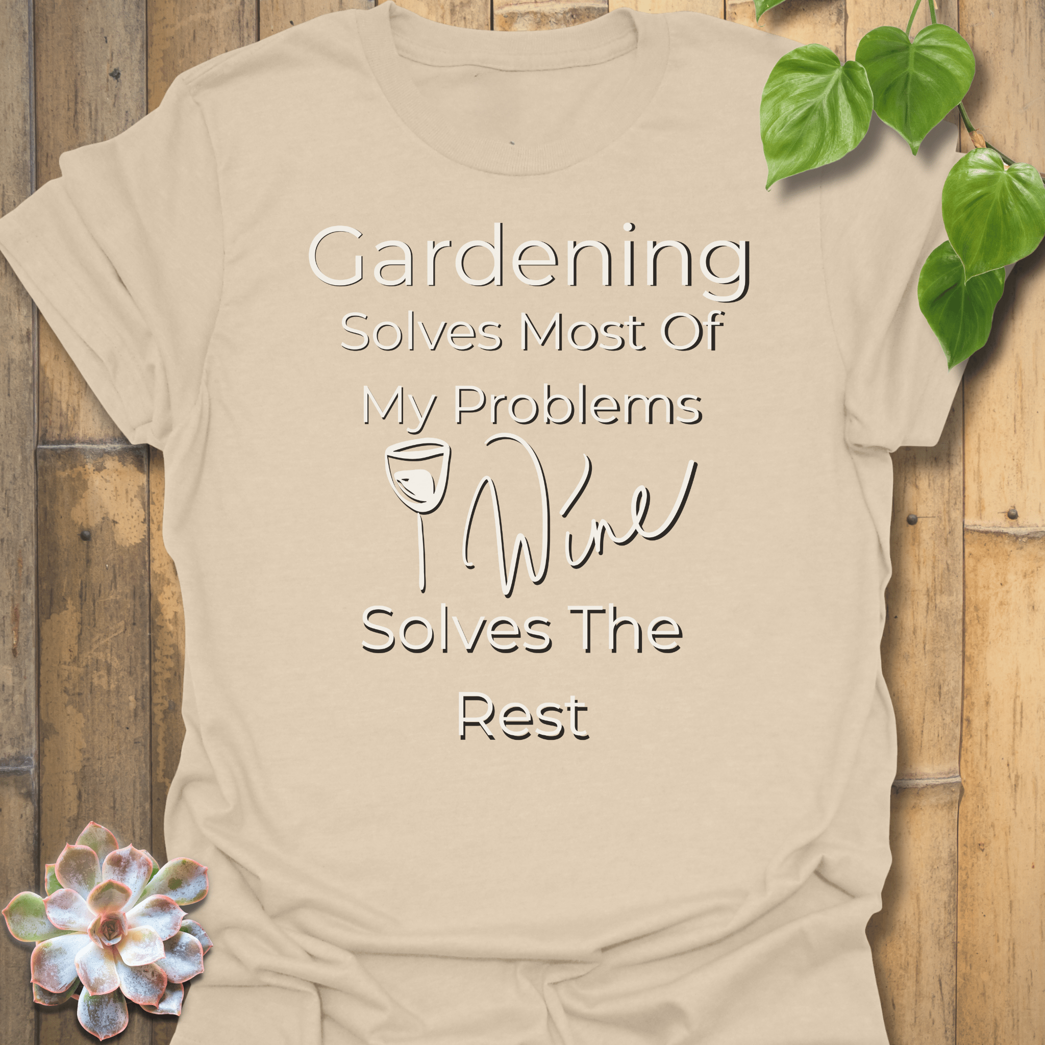 Gardening Solves T-shirt Sand / S T-Shirt
