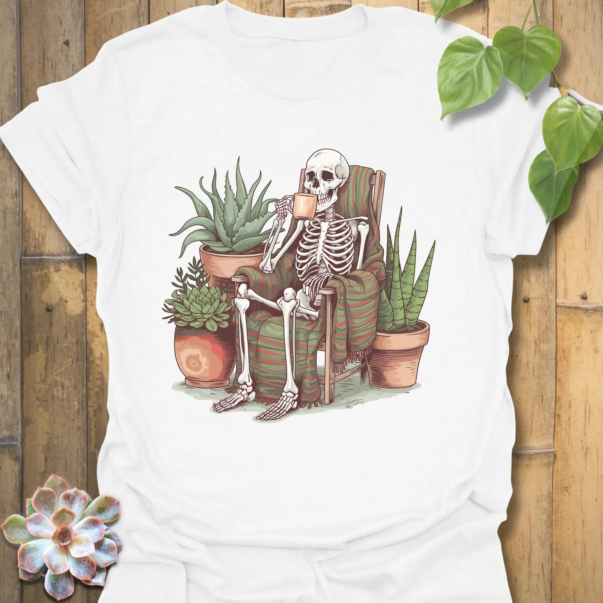 Gardening Until I Die T-shirt White / S T-Shirt