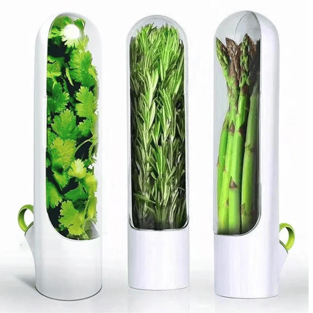 Herb Keeper - Extend Freshness up to 3 weeks, BPA-Free - Clearance Herb Saver