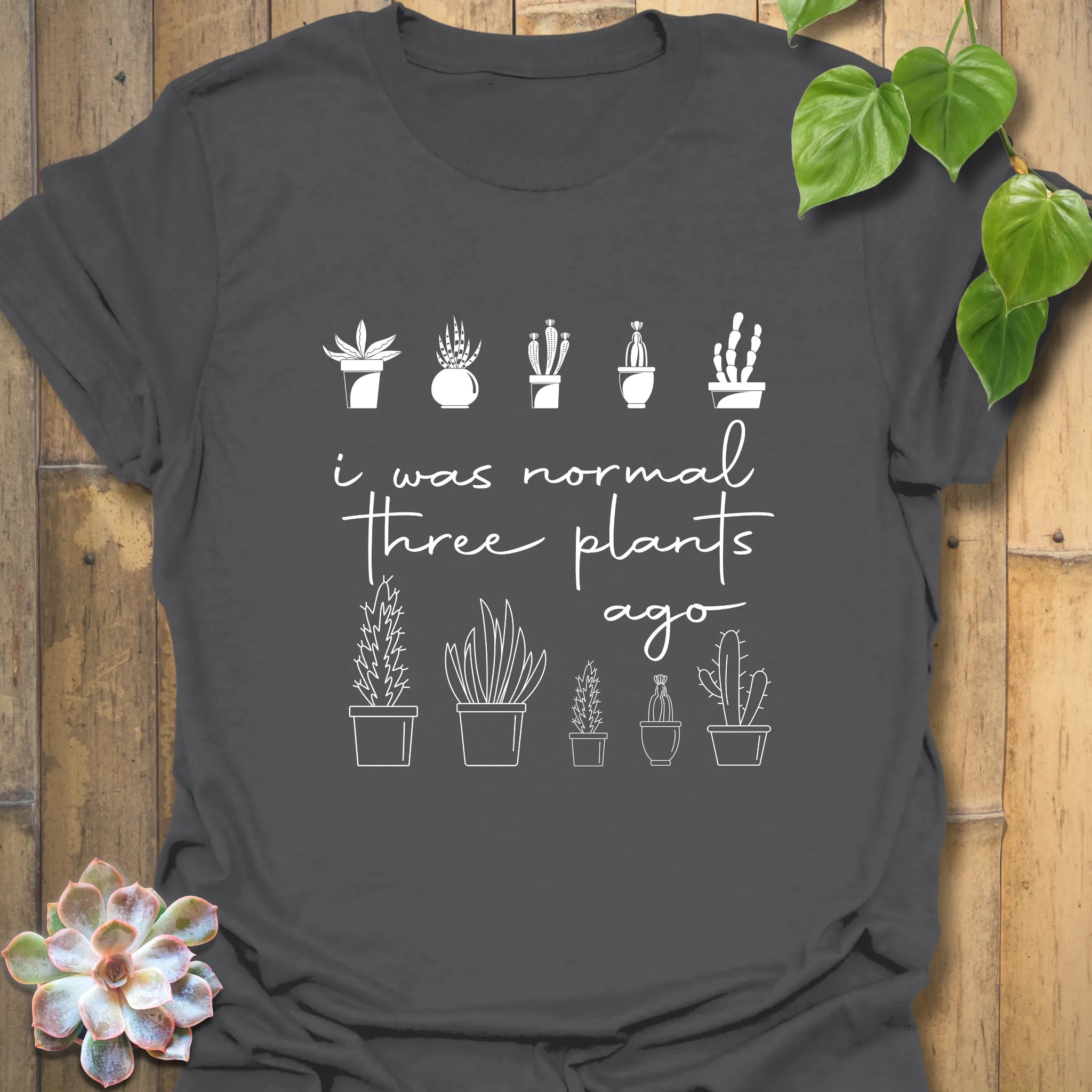 Houseplant humour tee