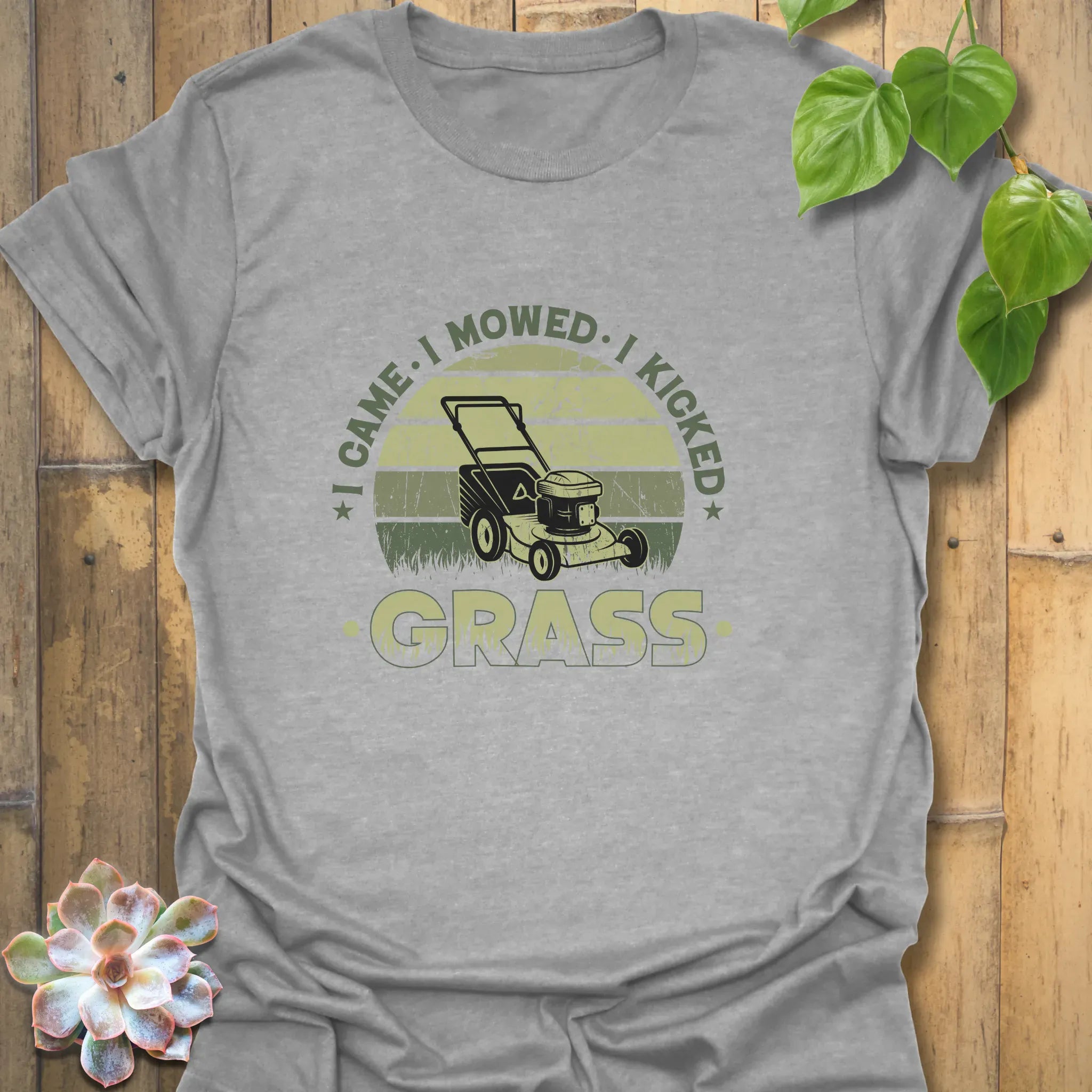 I Came. I Mowed. I Kicked Grass. T-shirt Sport Grey / S T-Shirt