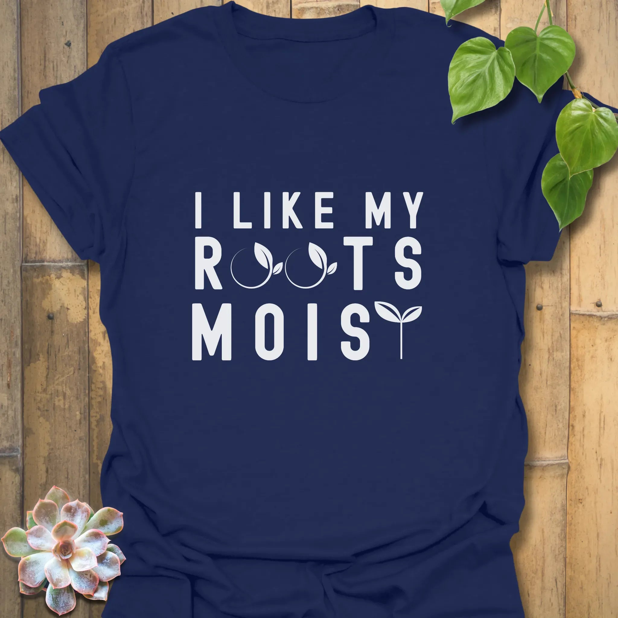 I like my Roots Moist T-shirt Navy / S T-Shirt