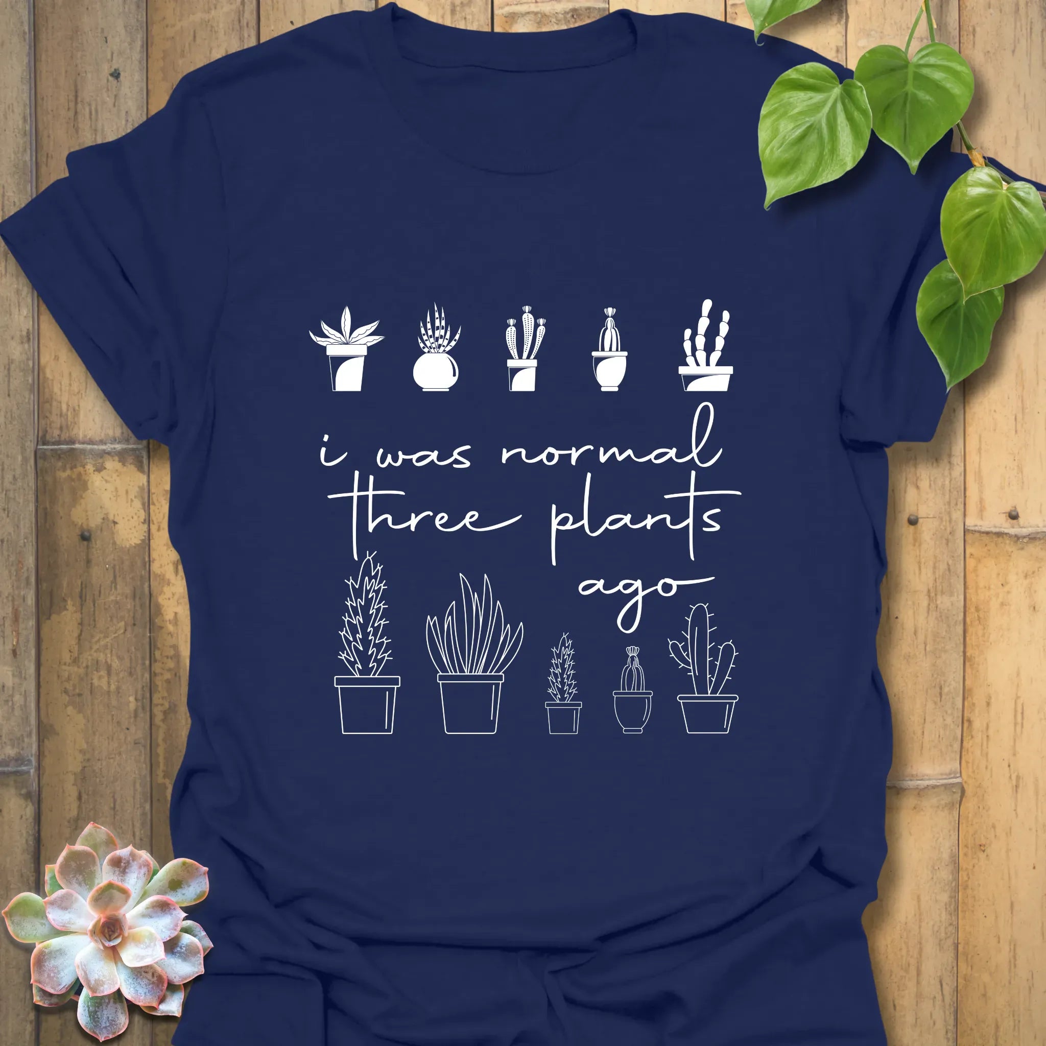 I Was Normal T-shirt Navy / S T-Shirt