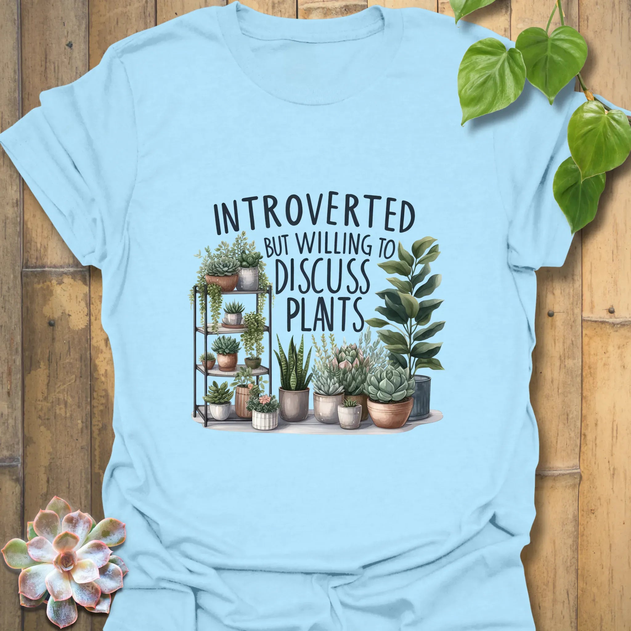 Introverted T-shirt Light Blue / S T-Shirt