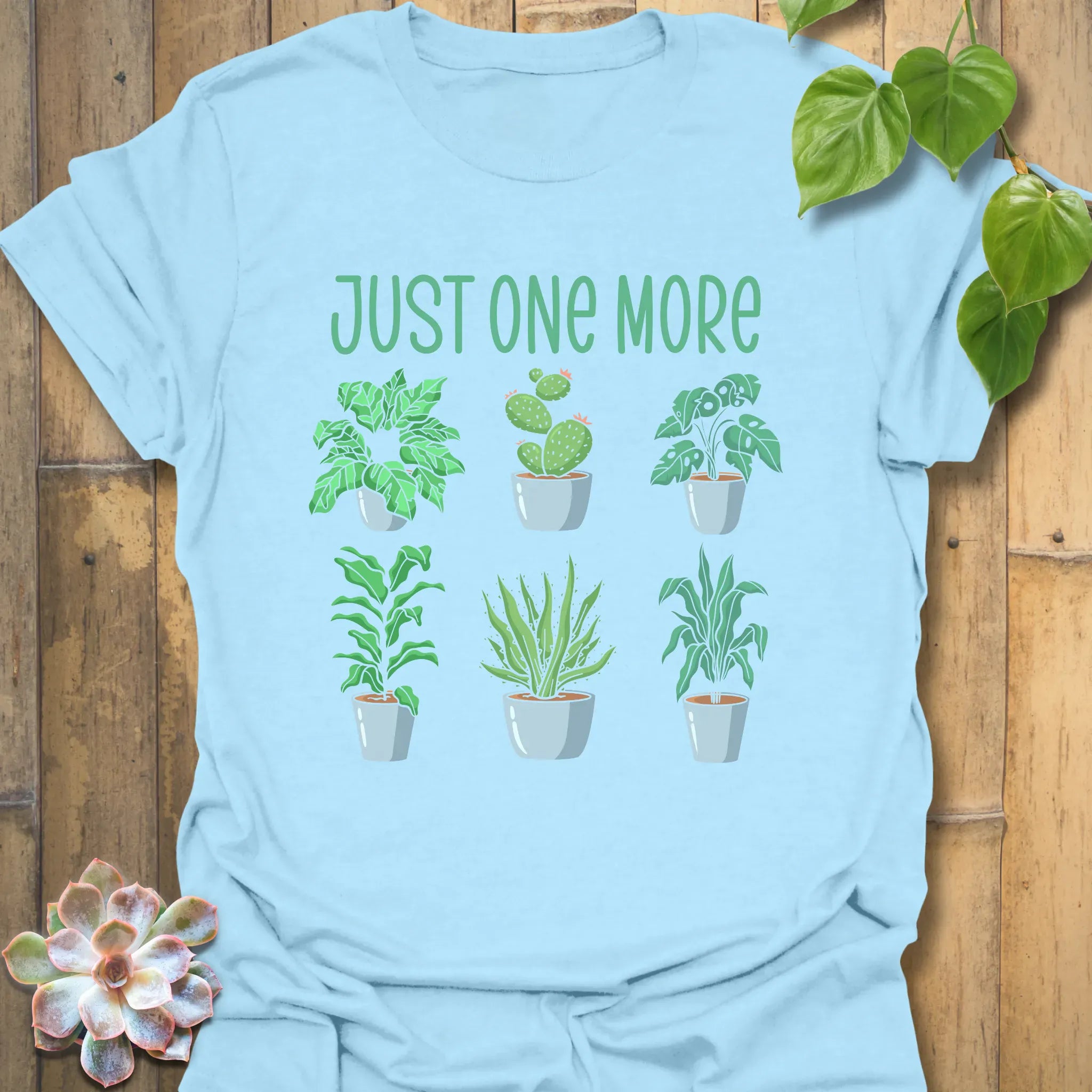 Just One More T-Shirt Light Blue / S T-Shirt