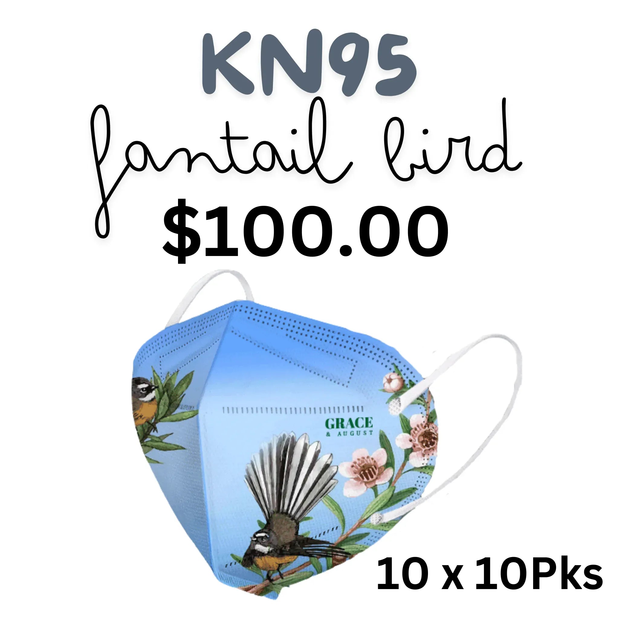 KN95 Face Mask 5 Layers Pattened 100 masks Face masks