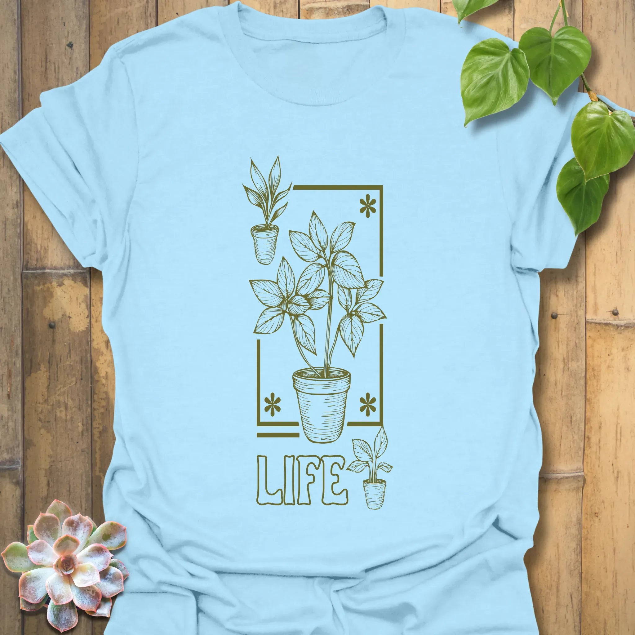 Life T-shirt Light Blue / S T-Shirt