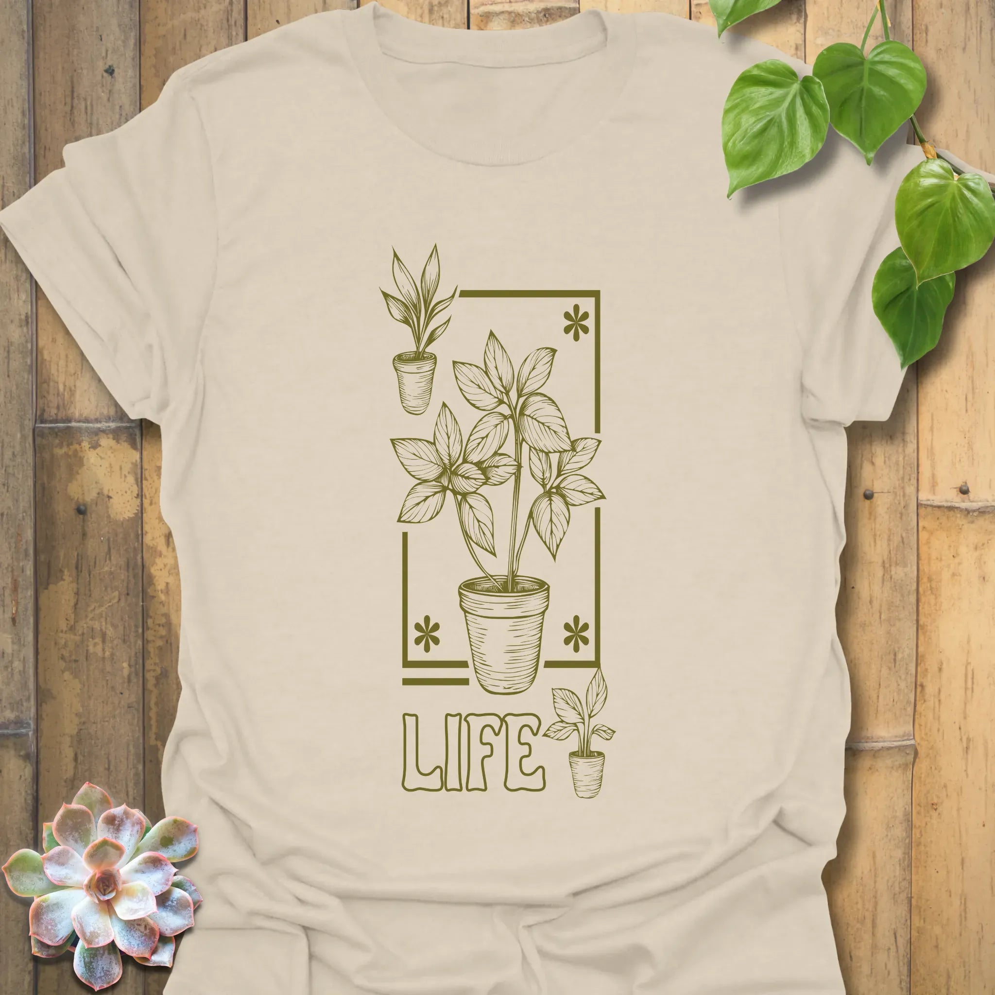 Life T-shirt Natural / S T-Shirt