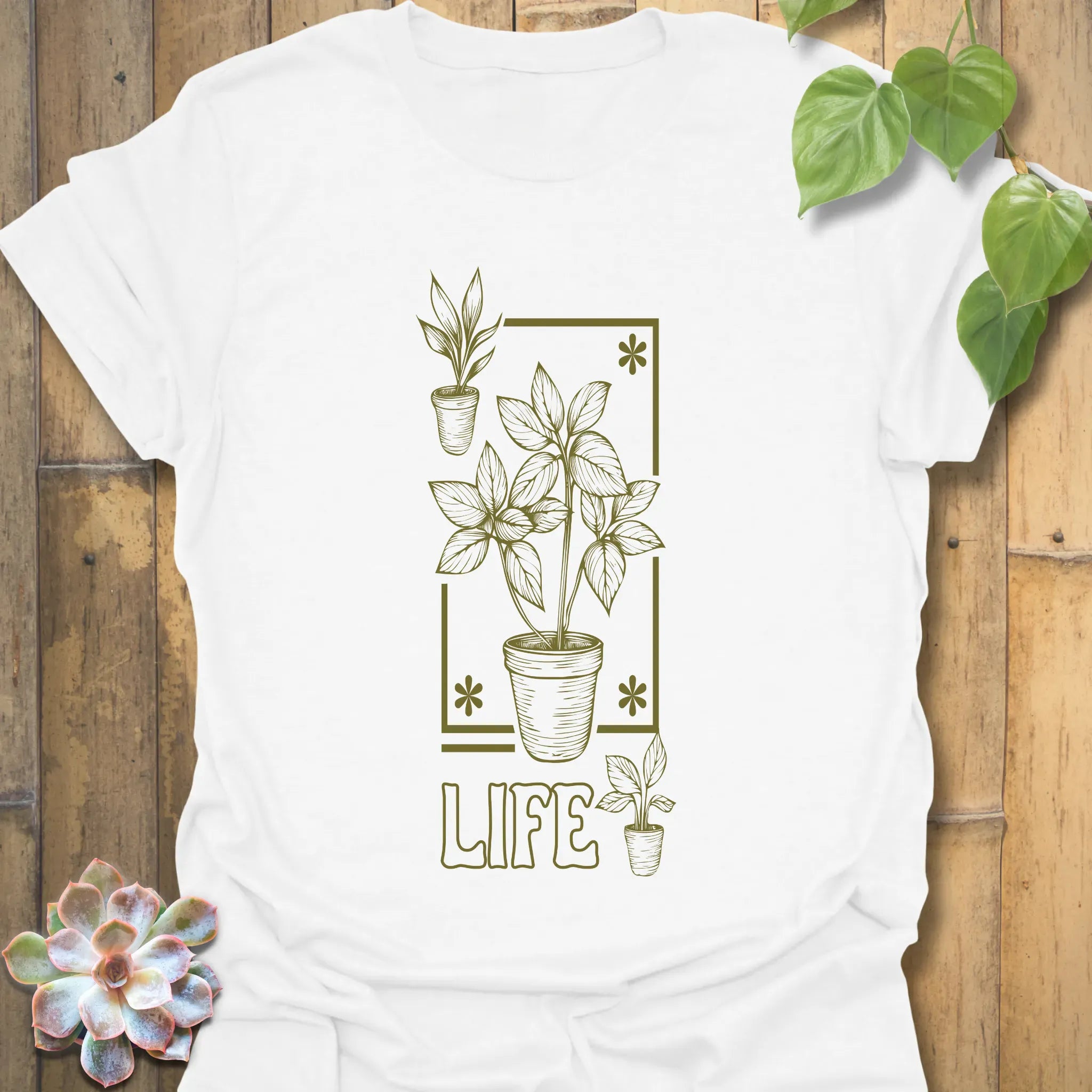 Life T-shirt White / S T-Shirt