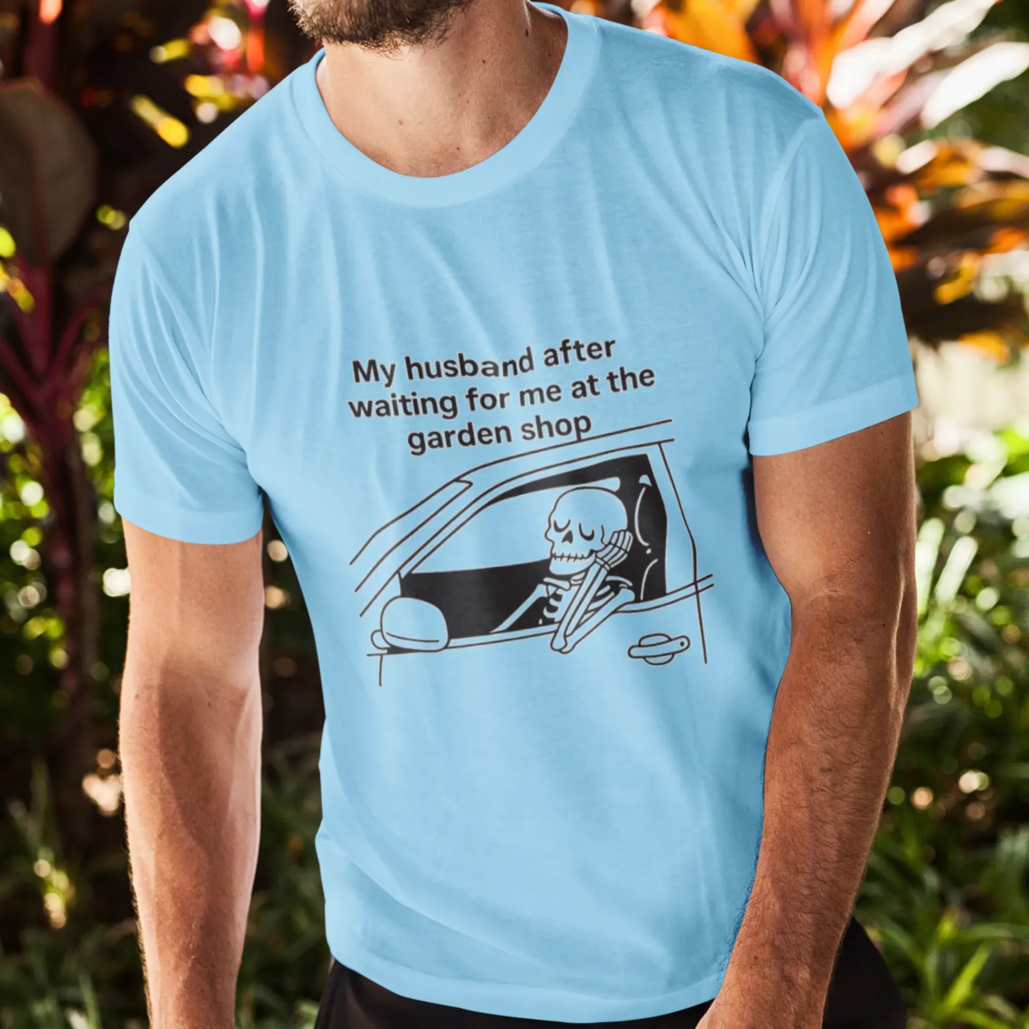 My Husband T-shirt Light Blue / S T-Shirt