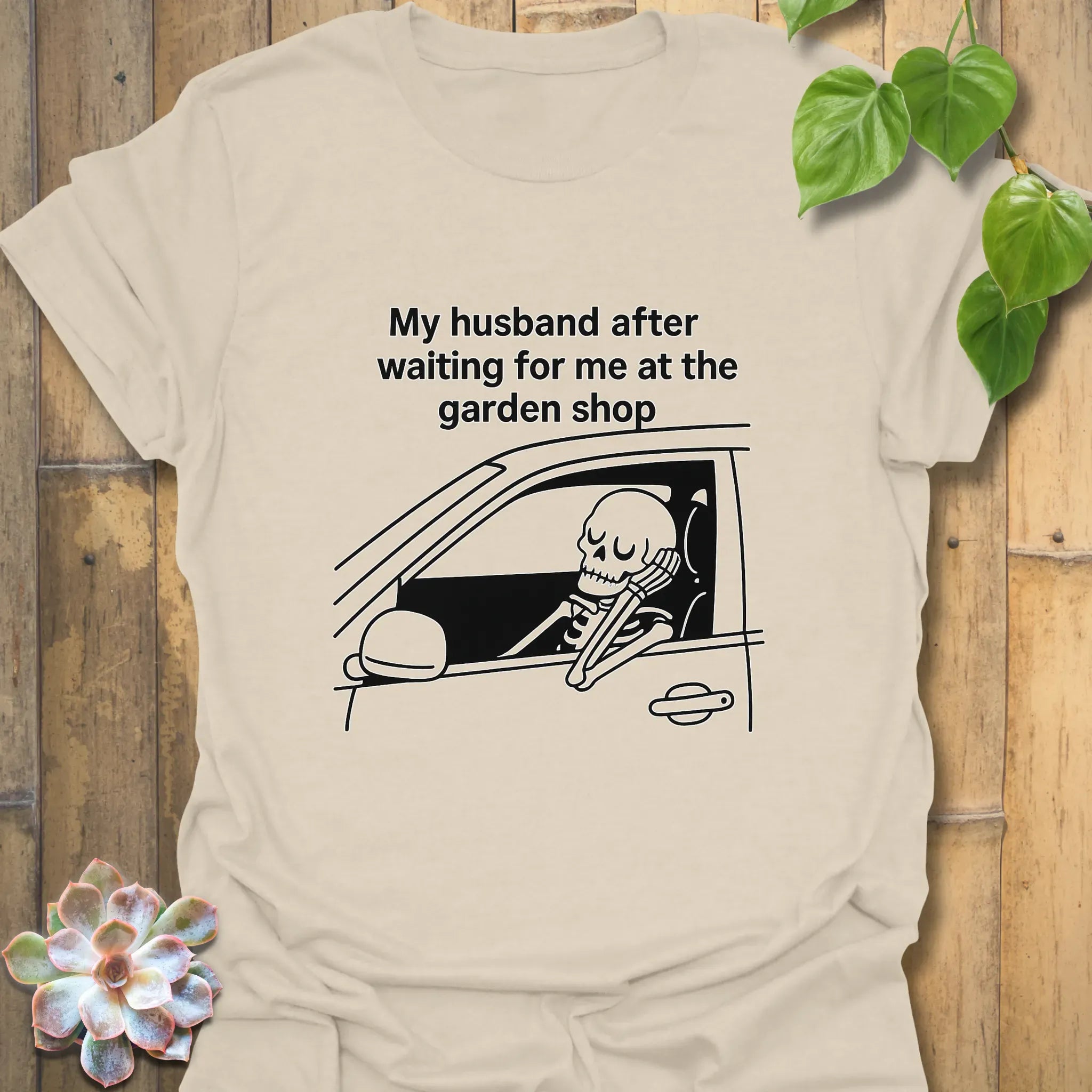 My Husband T-shirt Natural / S T-Shirt