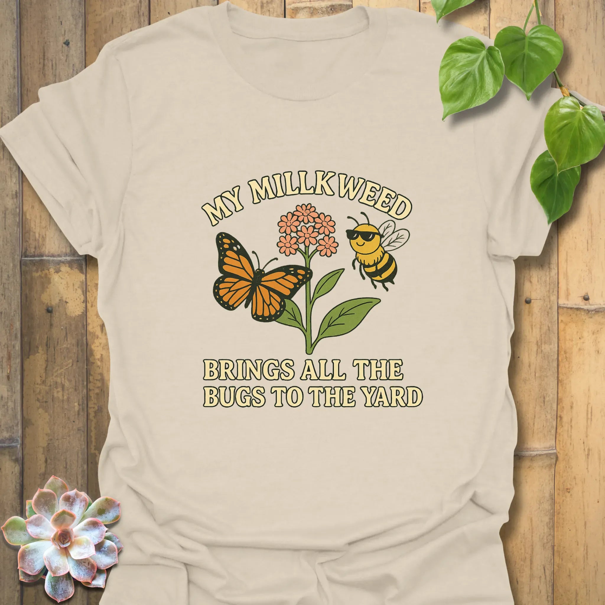My Milkweed T-shirt Natural / S T-Shirt