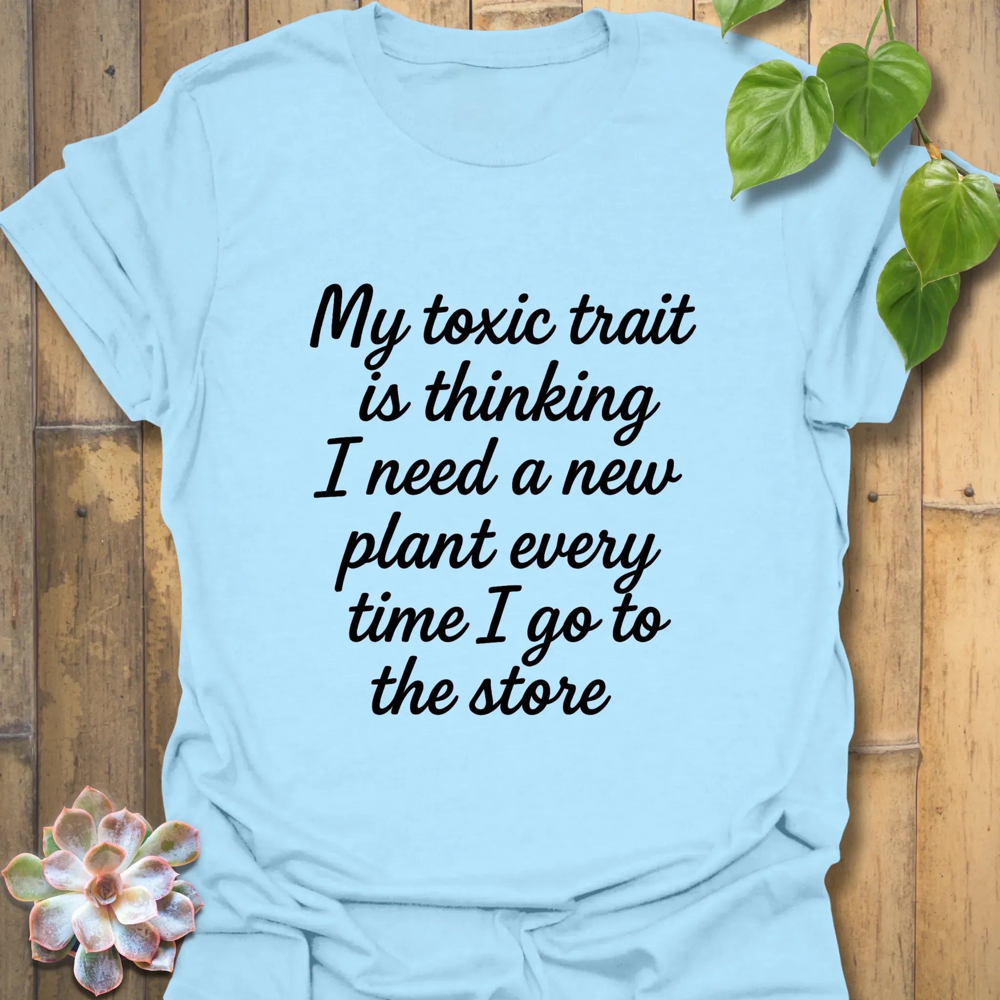 My Toxic Trait T-shirt Light Blue / S T-Shirt