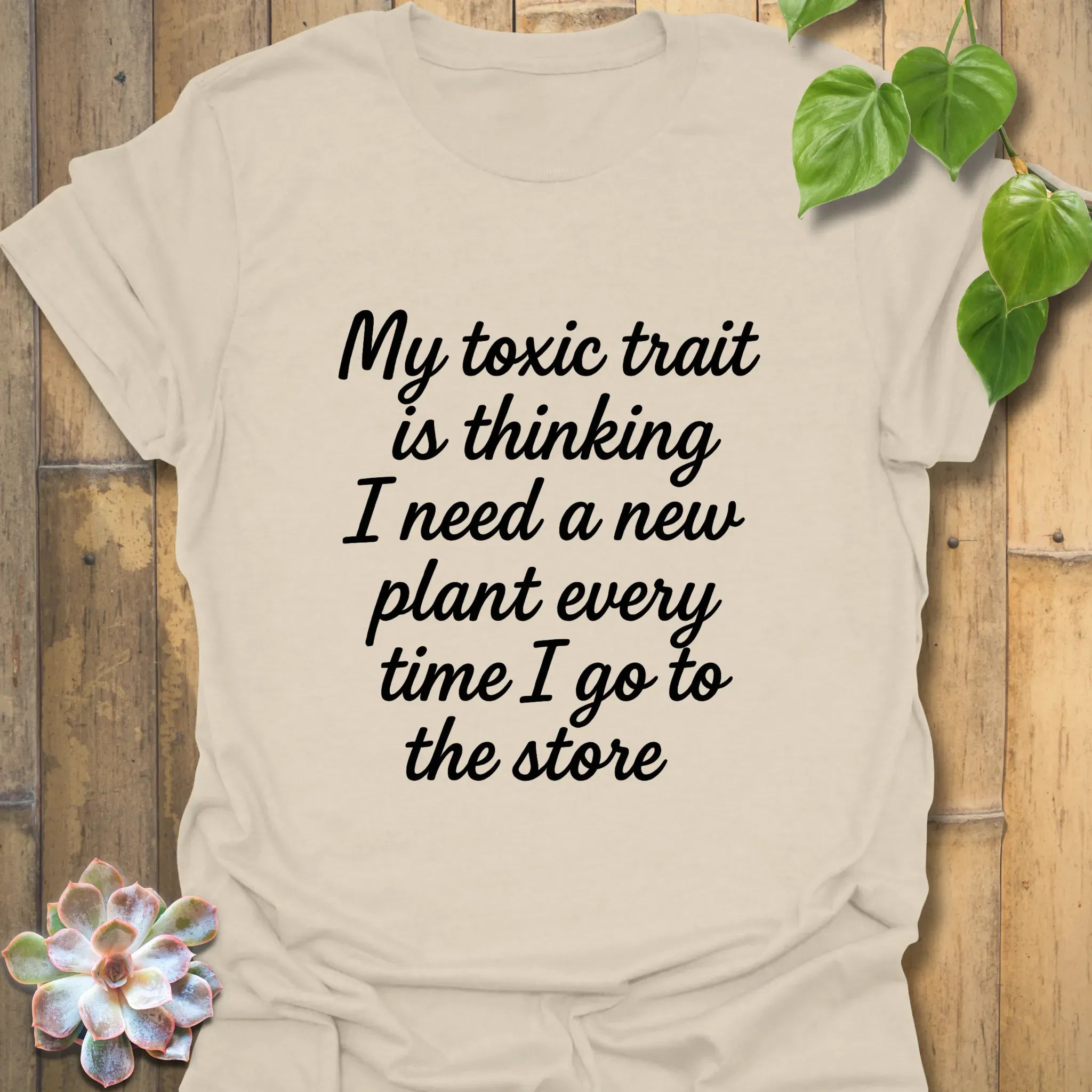My Toxic Trait T-shirt Natural / S T-Shirt