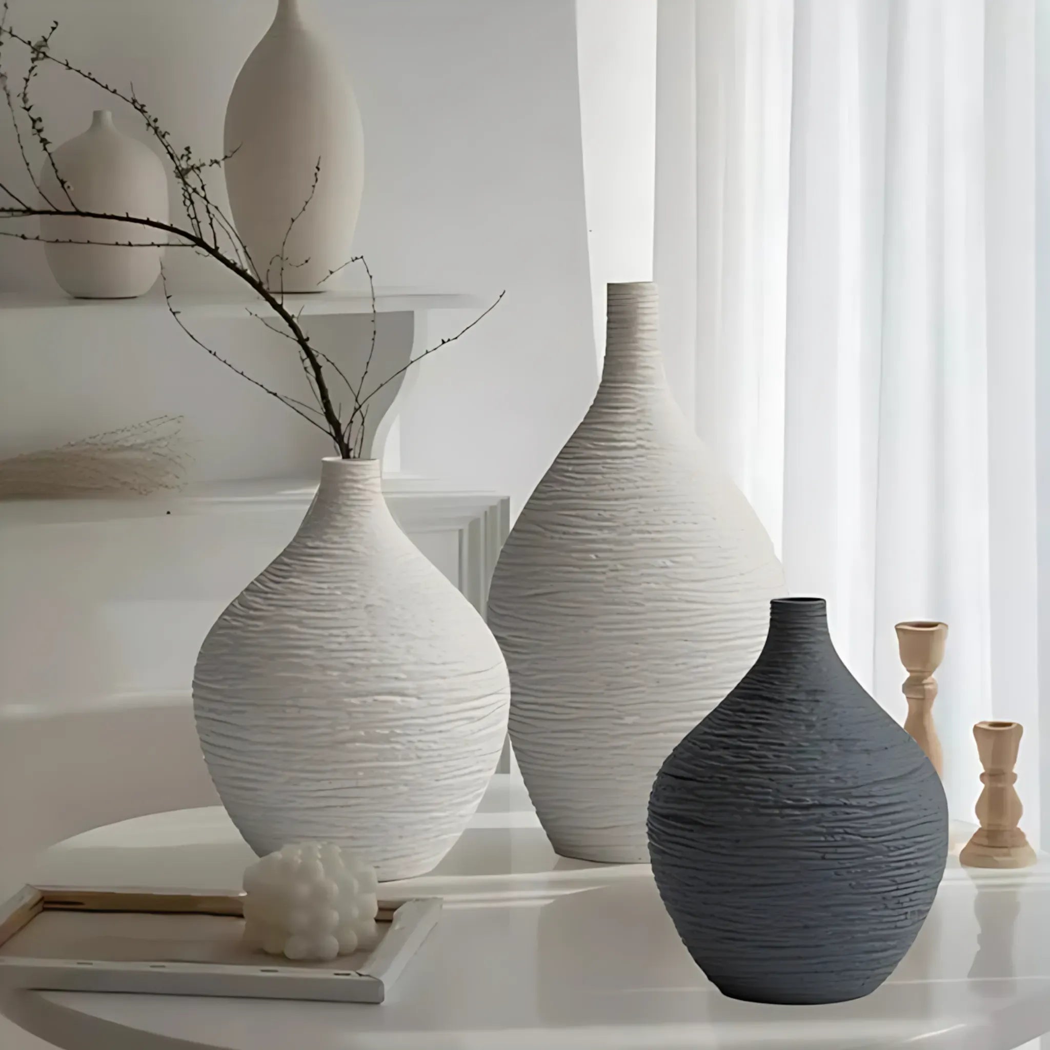 Nordic Ceramic Vase Flower Vase