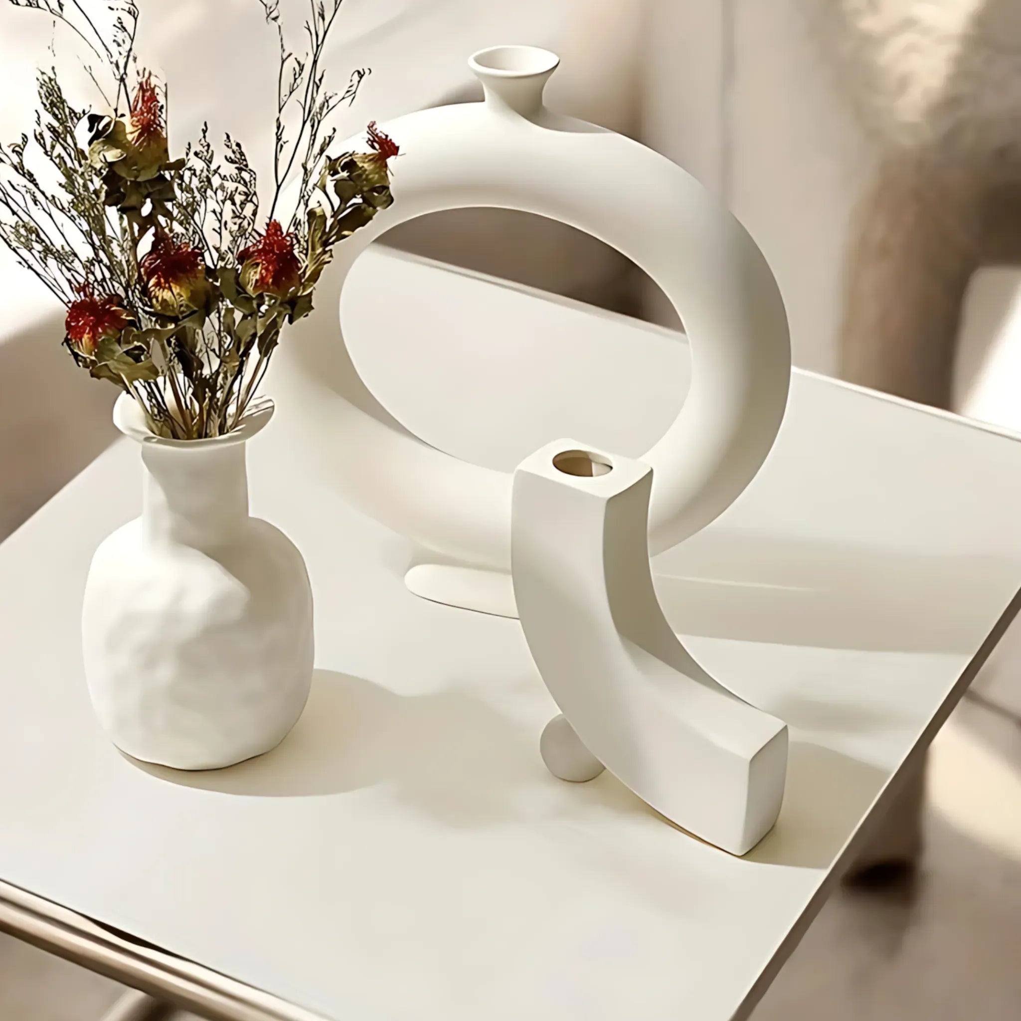 Nordic Ceramic Vase - Various Options Flower Vase