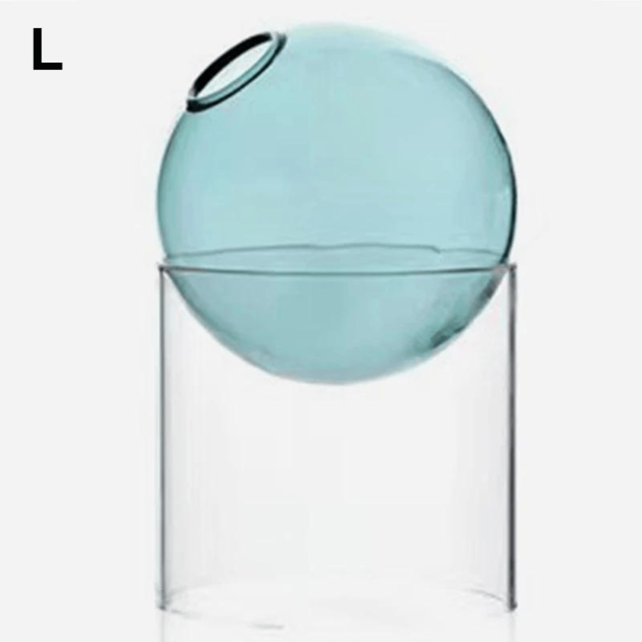 Nordic Minimalist Sphere Vase | Multicolour Borosilicate Glass 12 vase