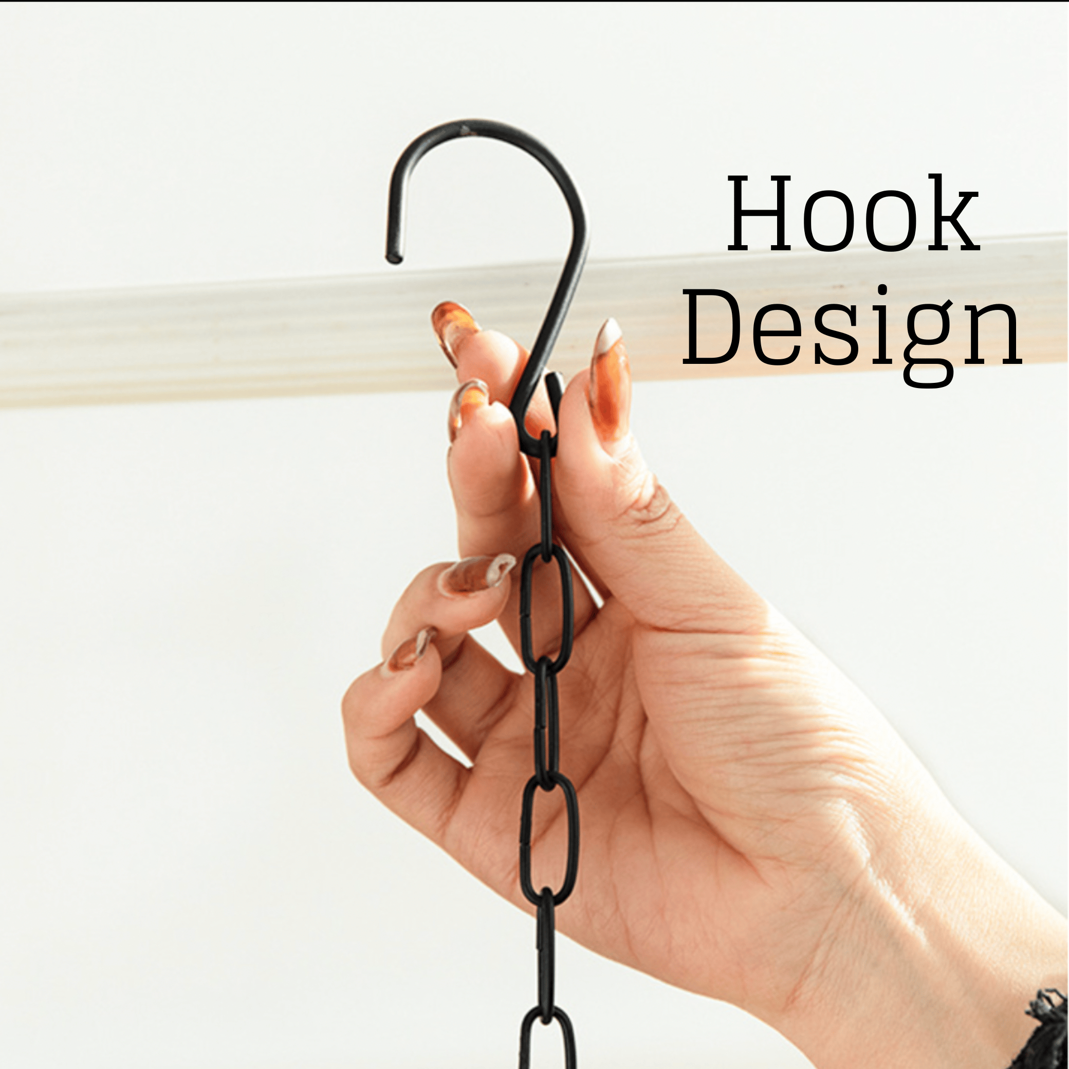 Nordic Style Metal Plant Hanger - Sturdy & Durable Hanging Pots Plant holder