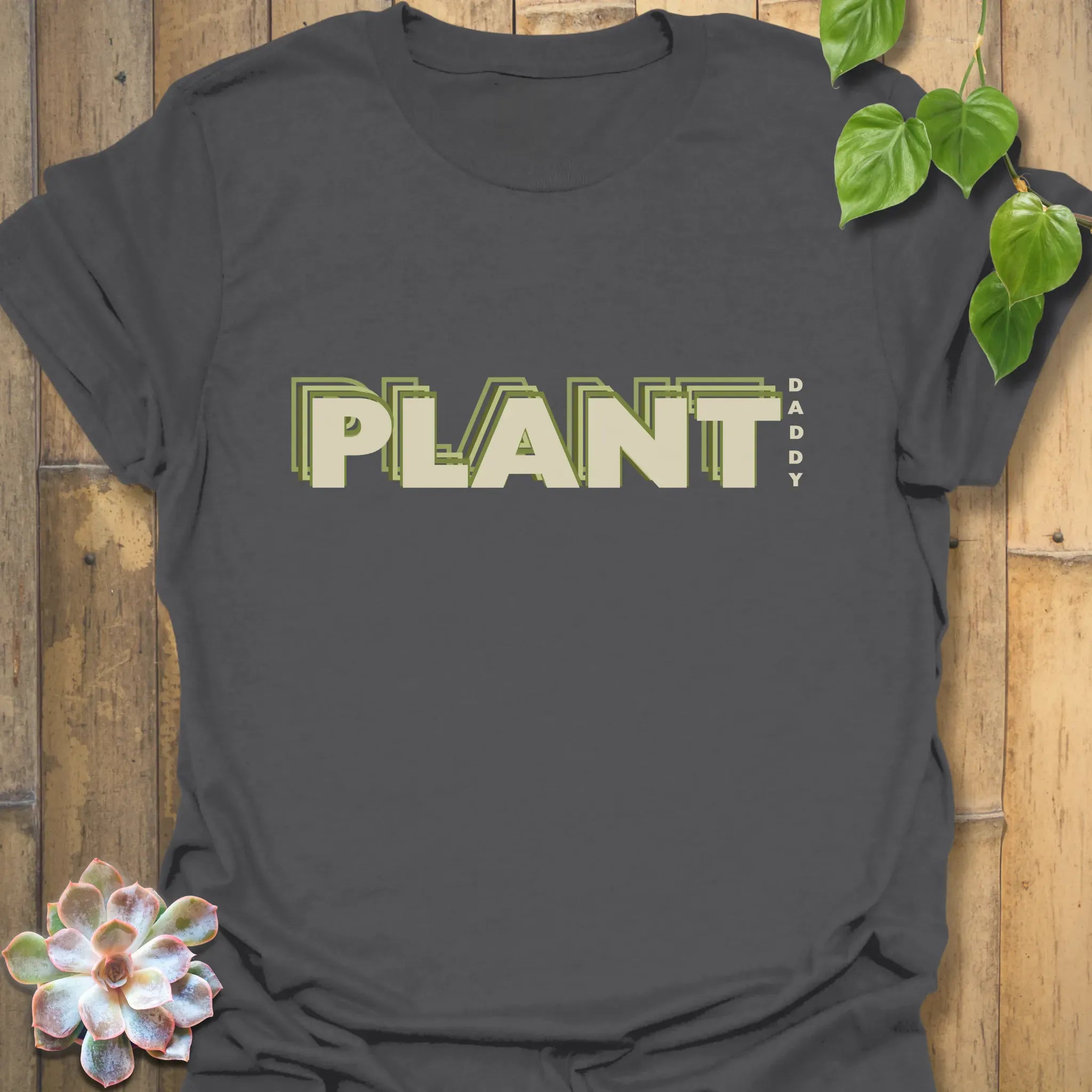 Plant Daddy T-shirt Charcoal / S T-Shirt