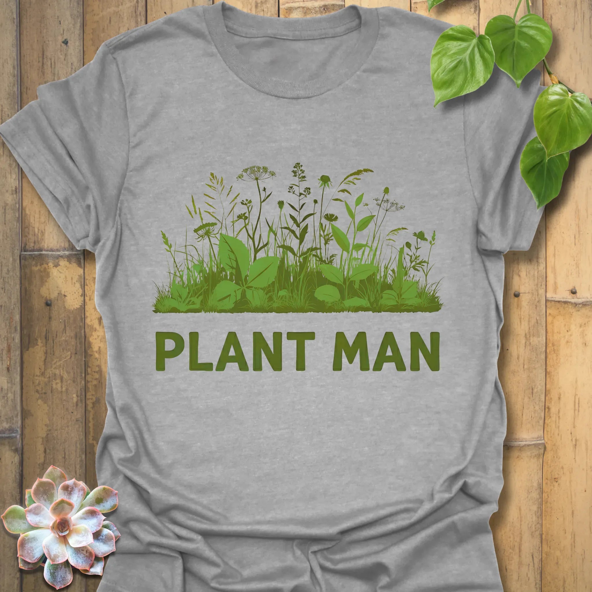 Plant Man T-shirt Sport Grey / S T-Shirt