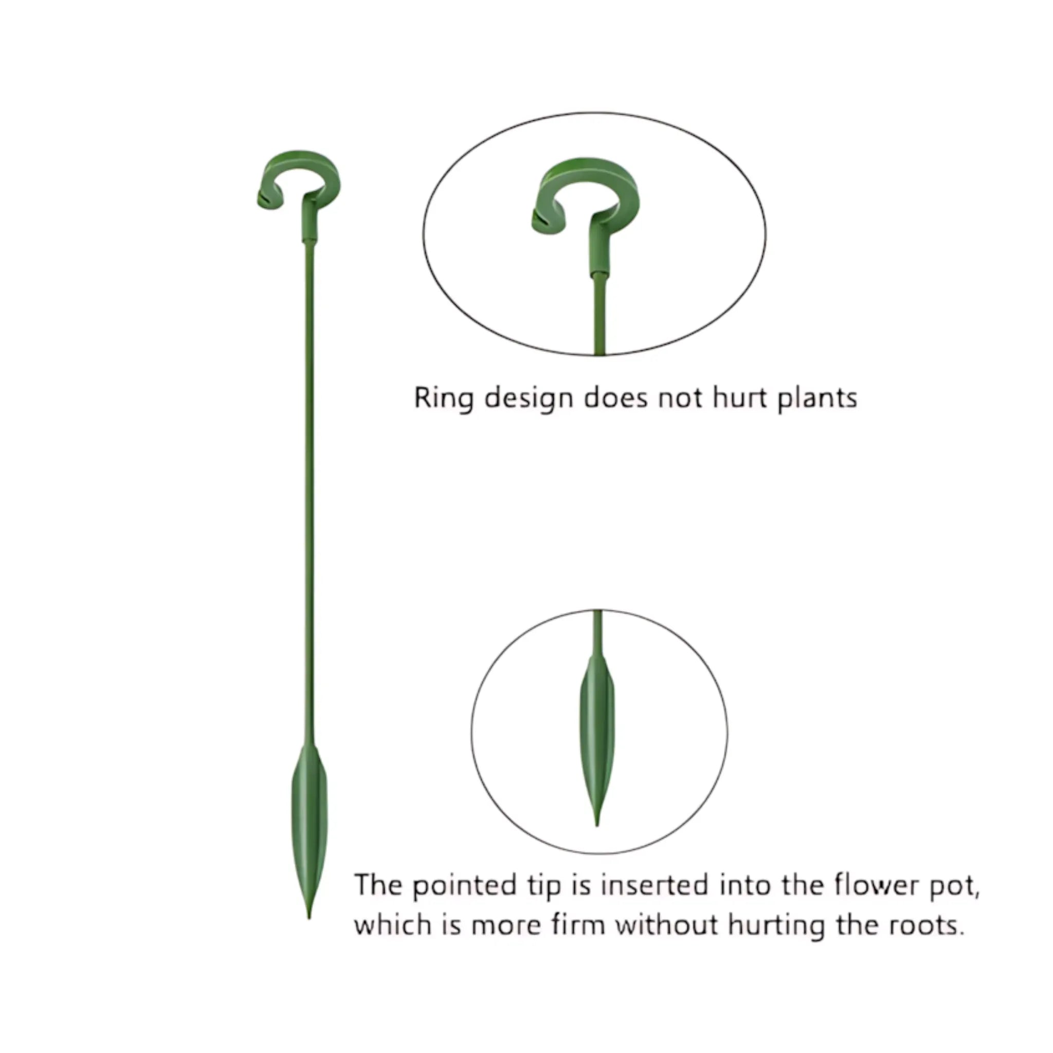 Plant Support Clips - Reusable Garden Holder for Vegetables Plant Support
