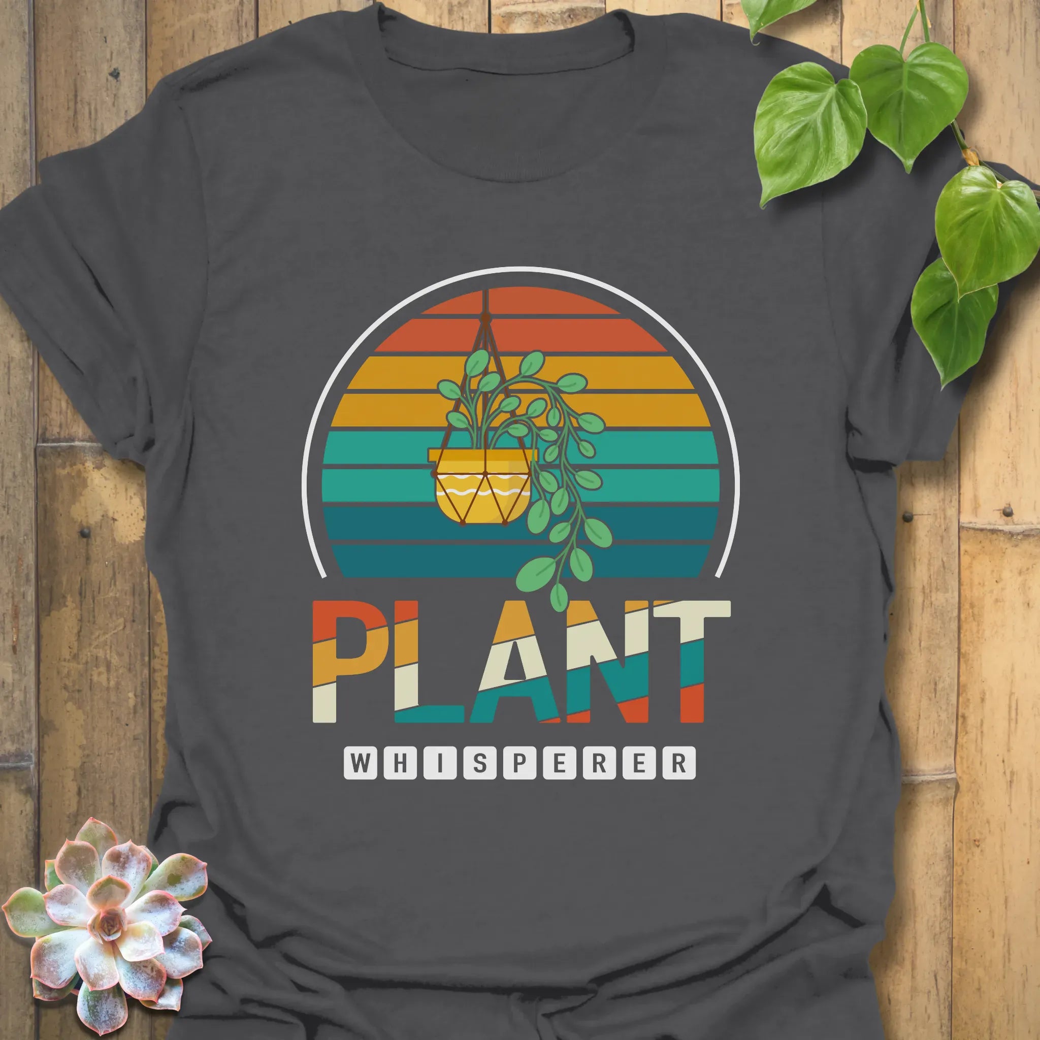 Plant Whisperer T-shirt Charcoal / S T-Shirt