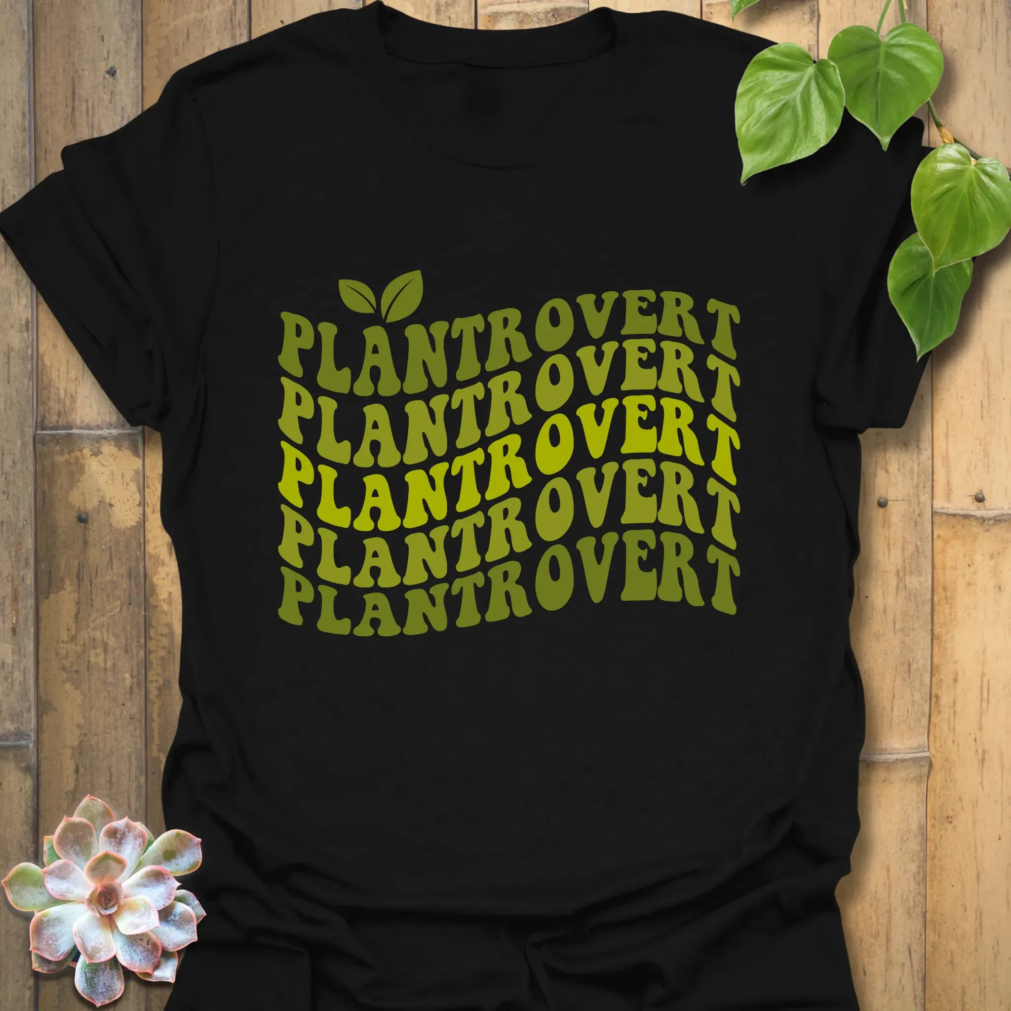 Plantrovert T-shirt Black / S T-Shirt