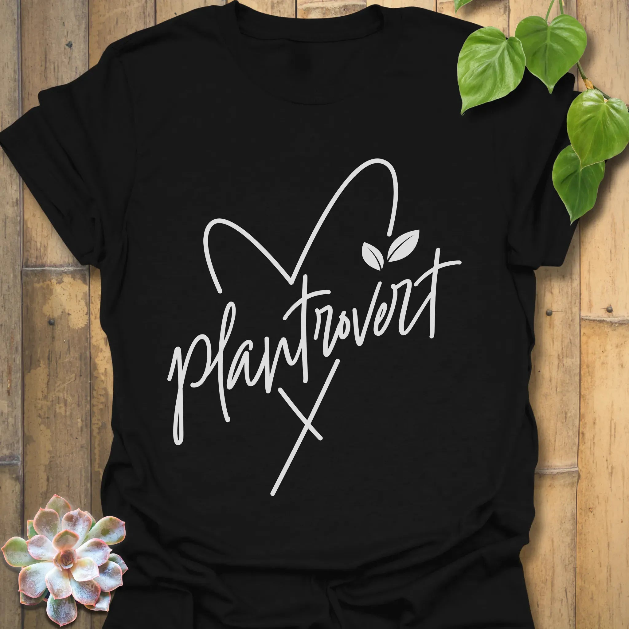 Plantrovert T-shirt Black / S T-Shirt