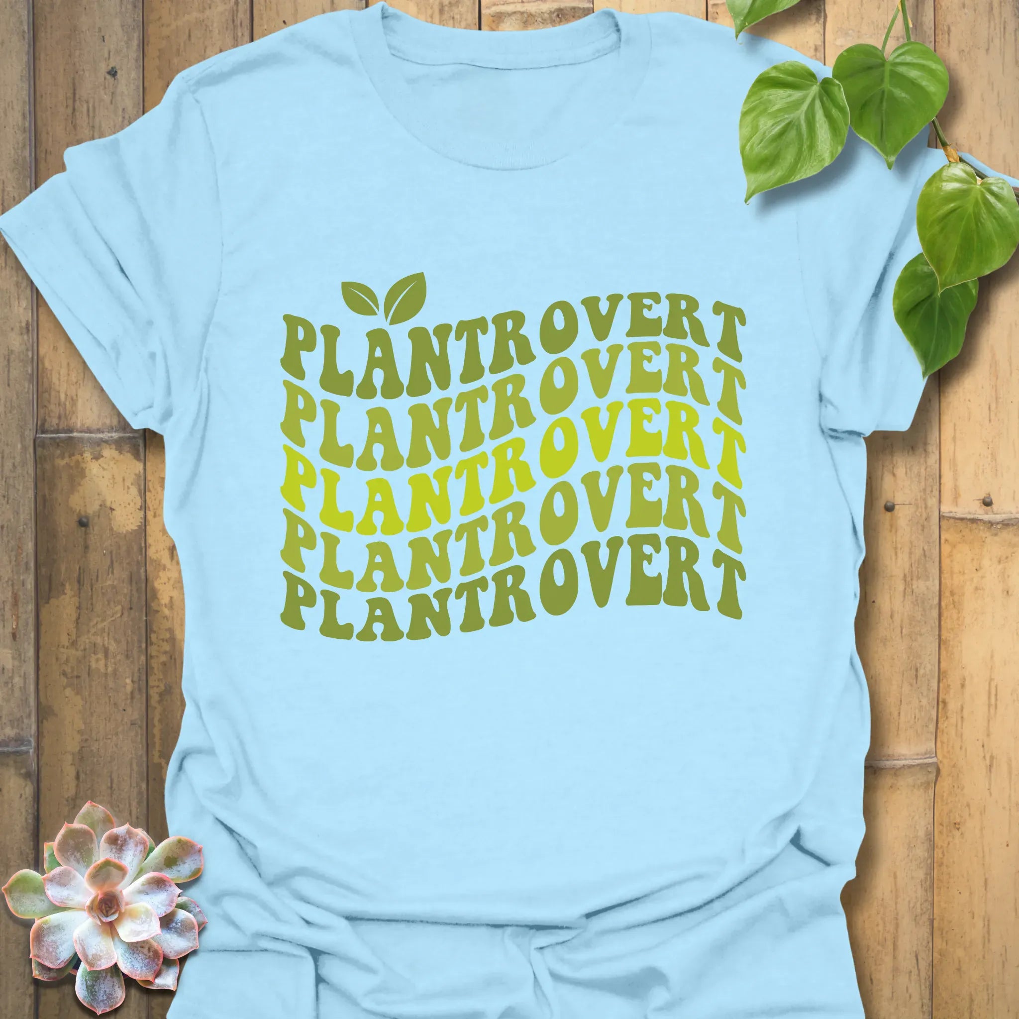 Plantrovert T-shirt Light Blue / S T-Shirt