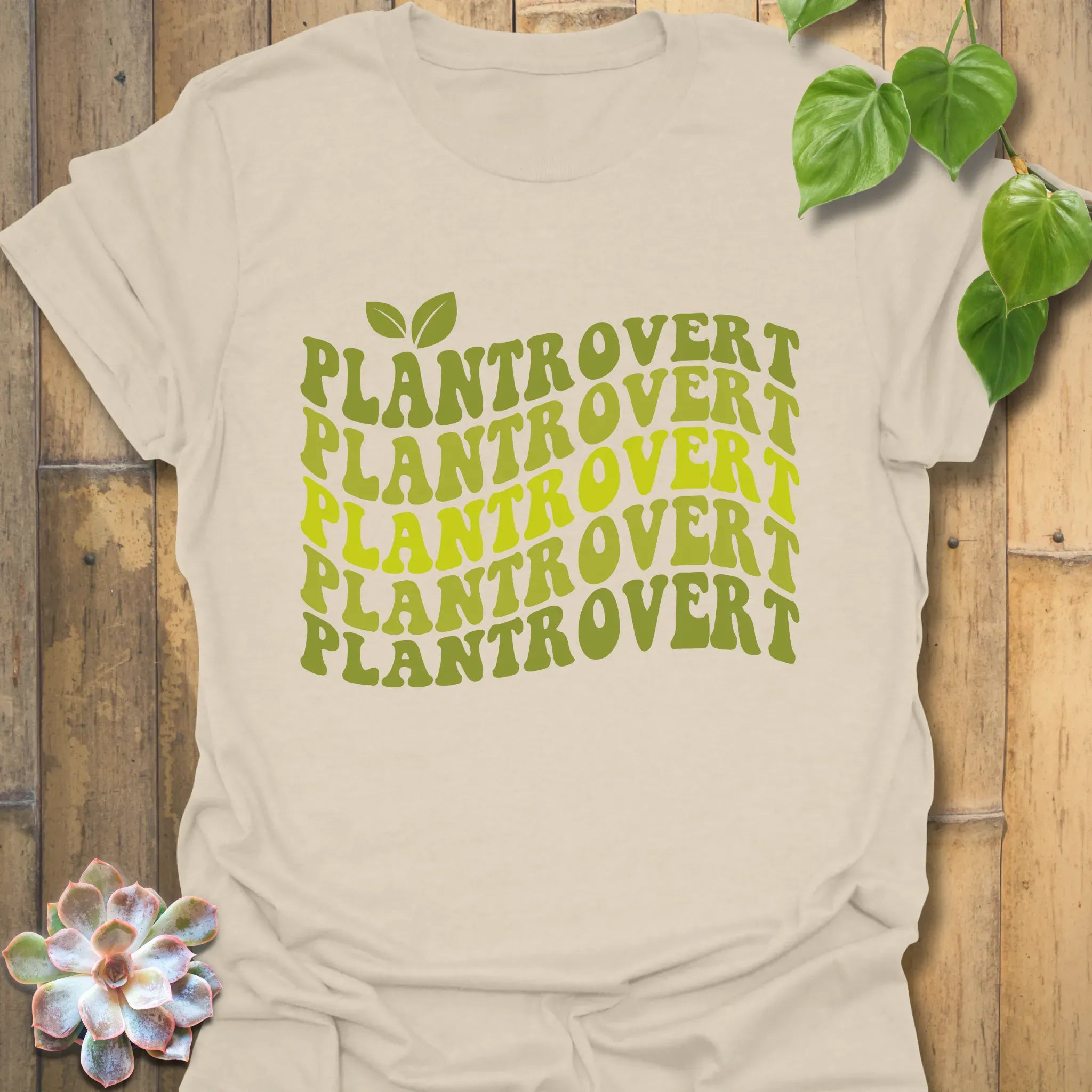 Plantrovert T-shirt Natural / S T-Shirt