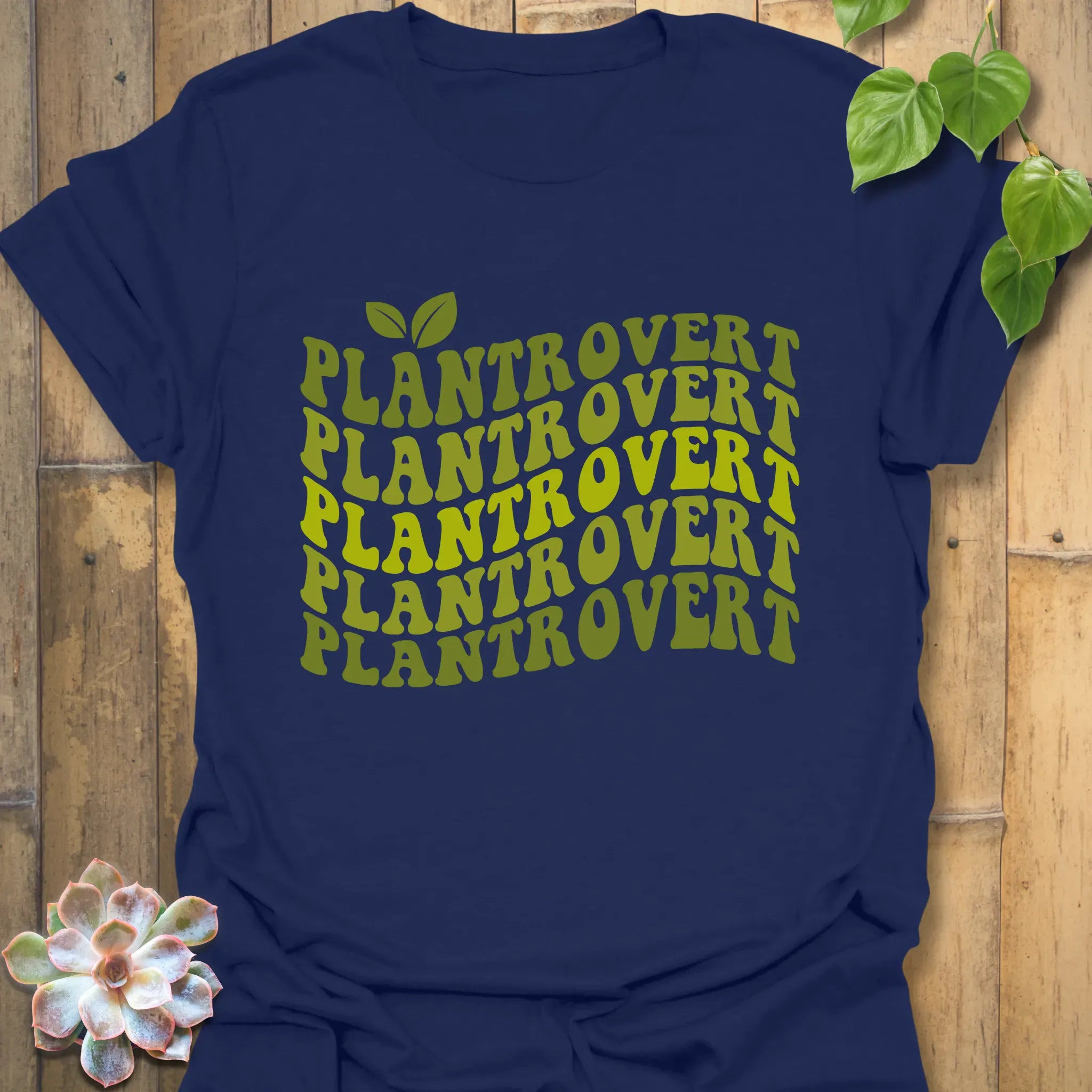 Plantrovert T-shirt Navy / S T-Shirt