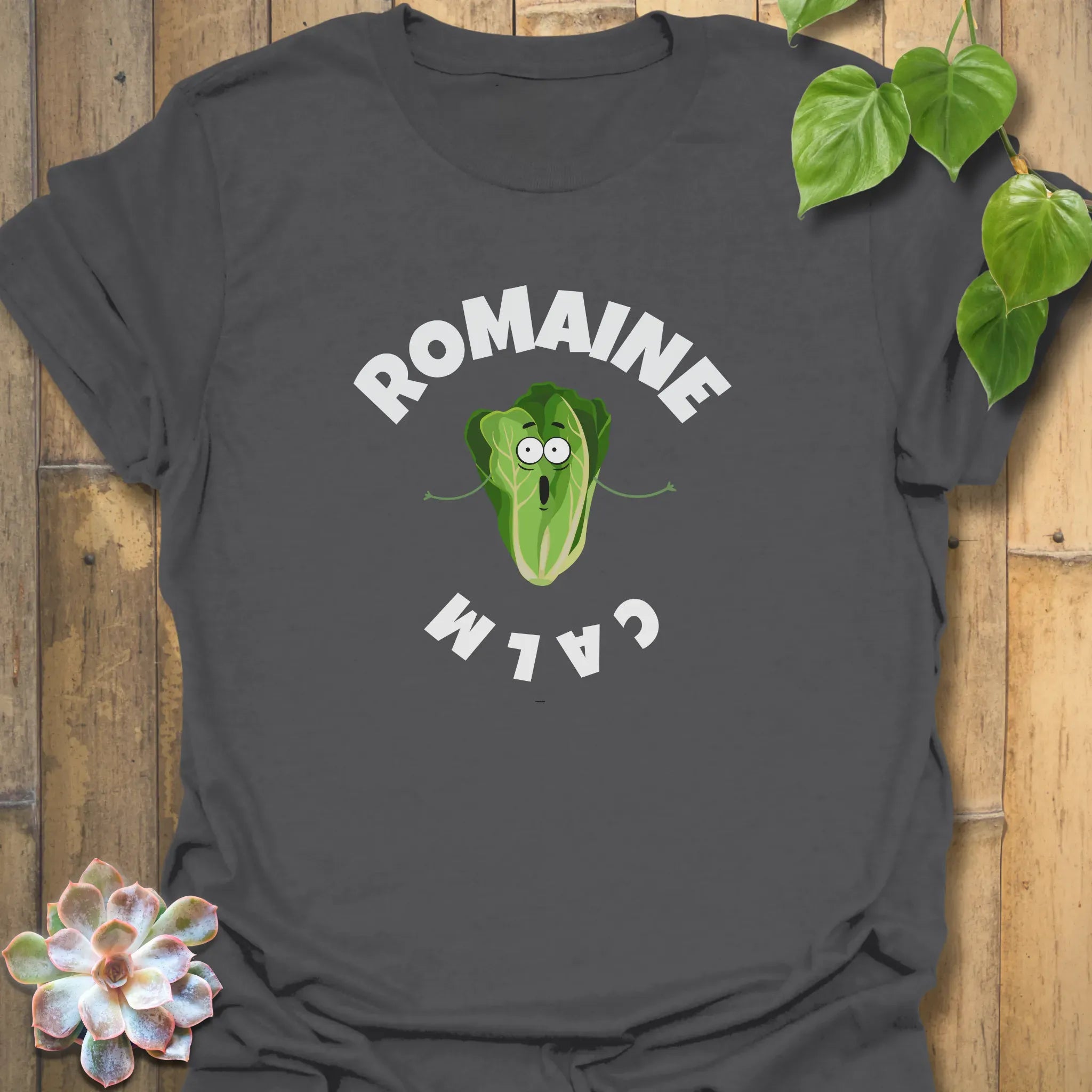 Romaine Calm T-Shirt Charcoal / S T-Shirt
