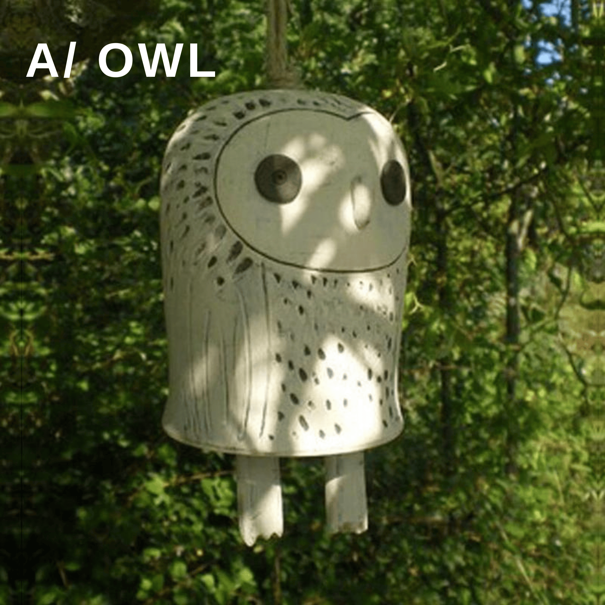 Rustic Animal Wind Chimes - Charming Small Animal Wind Chimes for Doors, Windows, and Garden A-Owl Animal Wind Chimes
