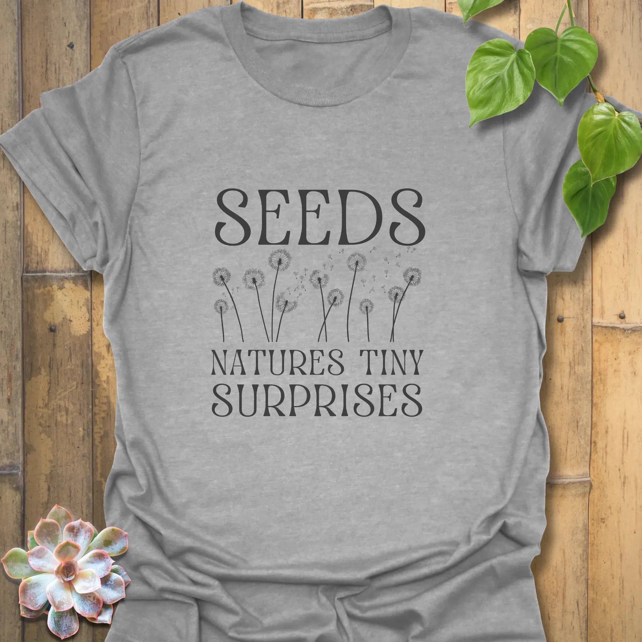 Seeds – Nature’s Tiny Surprises T-shirt Sport Grey / S T-Shirt